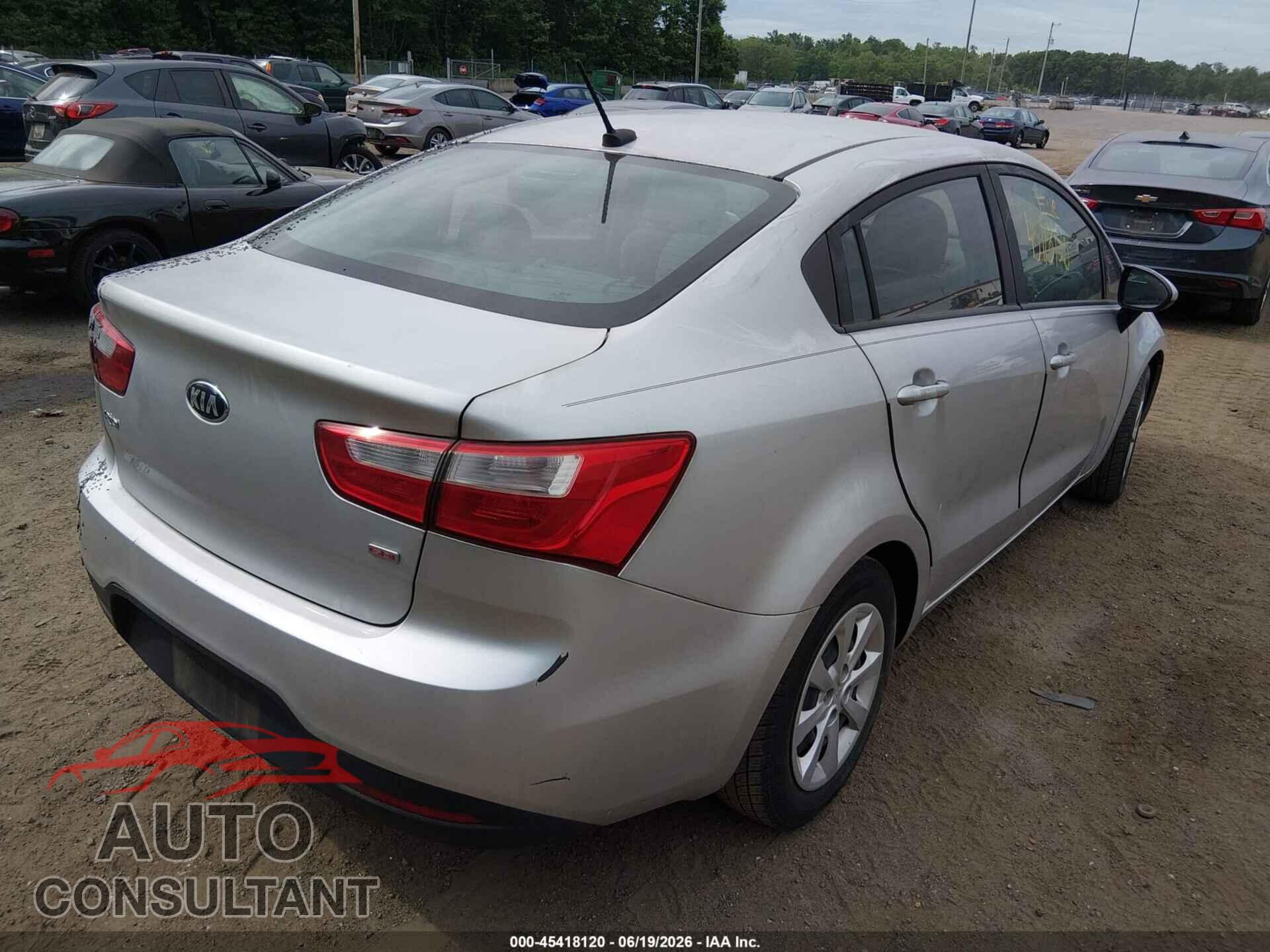 KIA RIO 2014 - KNADM4A31E6419059