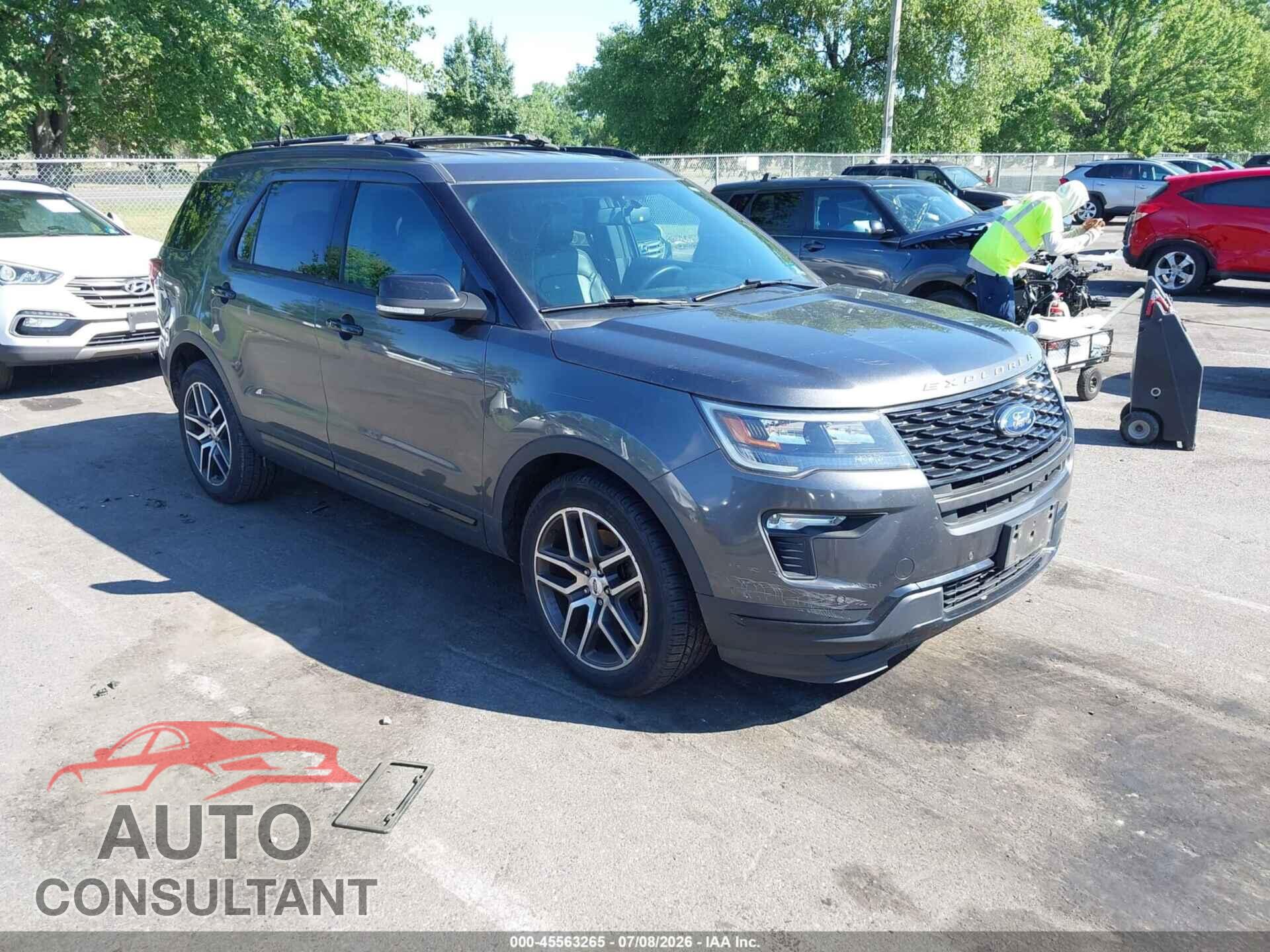 FORD EXPLORER 2018 - 1FM5K8GT0JGB96508