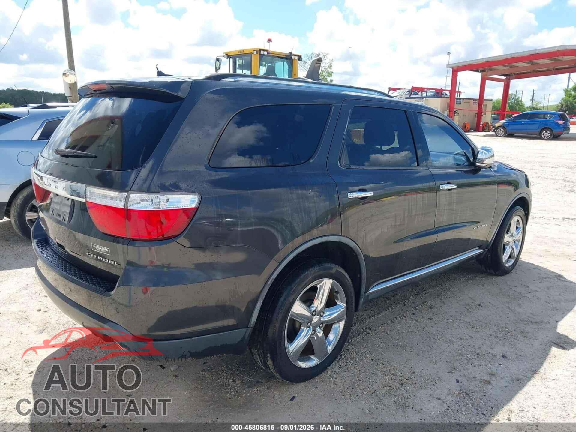 DODGE DURANGO 2011 - 1D4RD5GGXBC653189