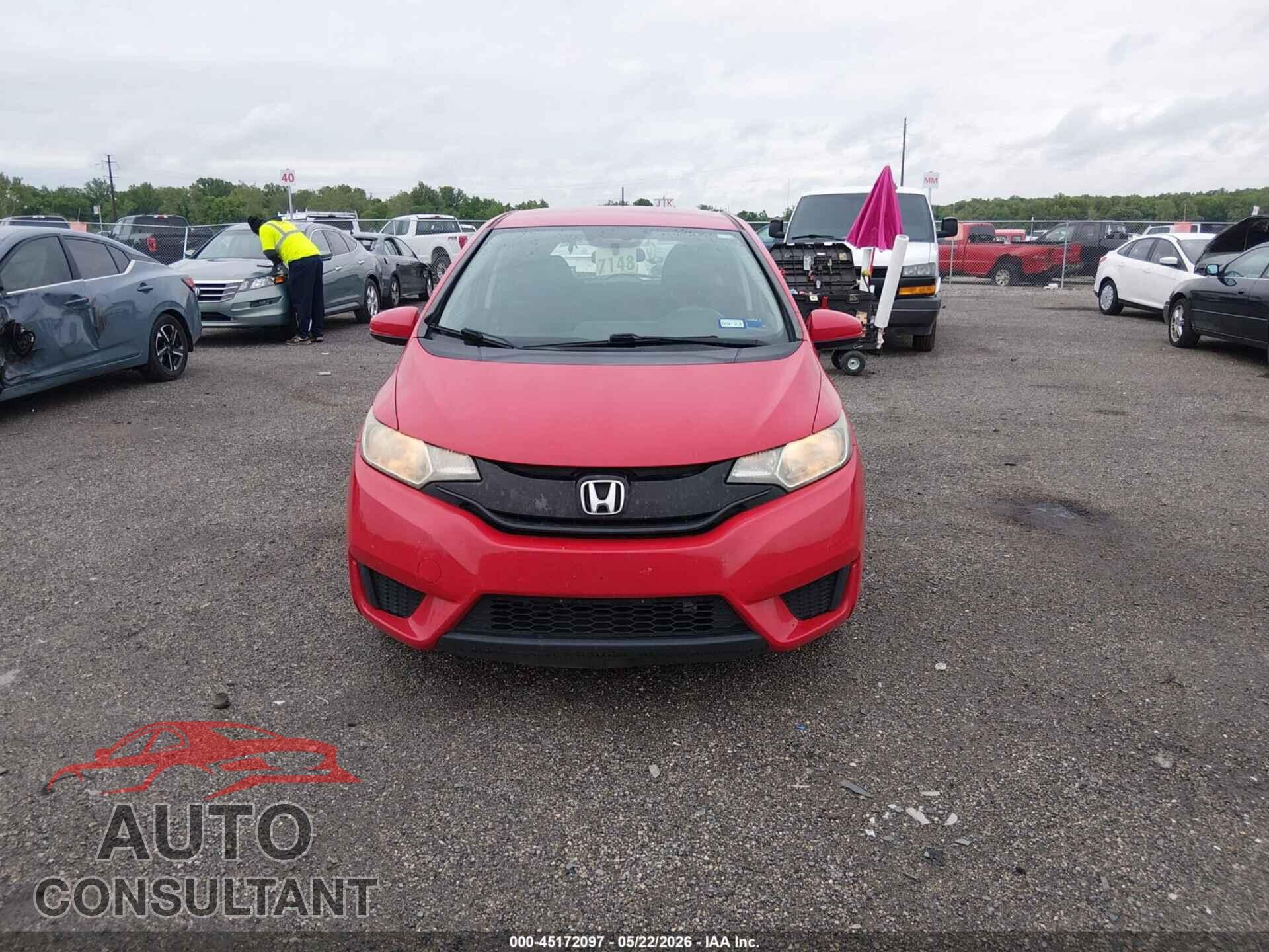 HONDA FIT 2016 - JHMGK5H5XGX005437