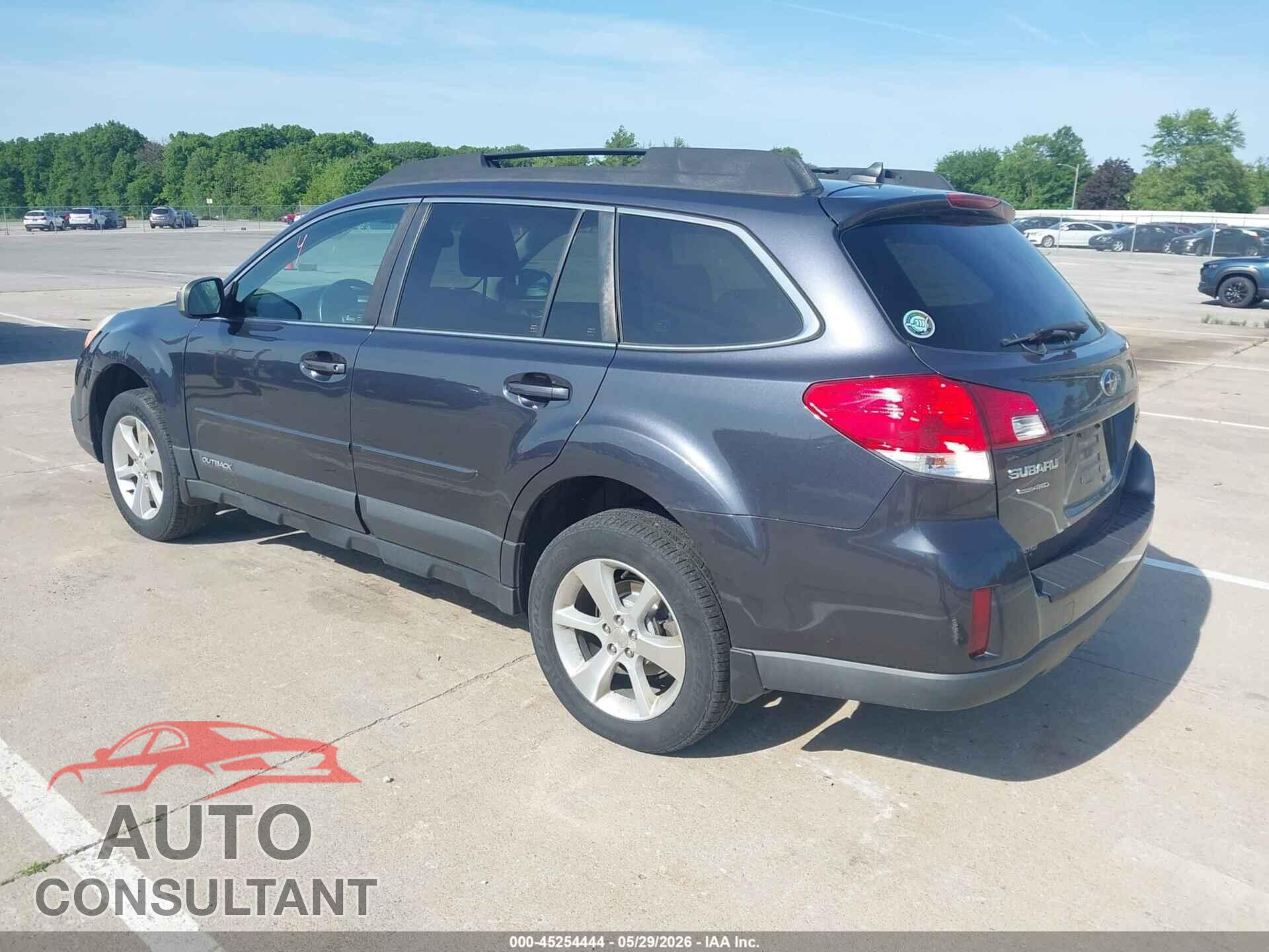SUBARU OUTBACK 2013 - 4S4BRCKC1D3324226