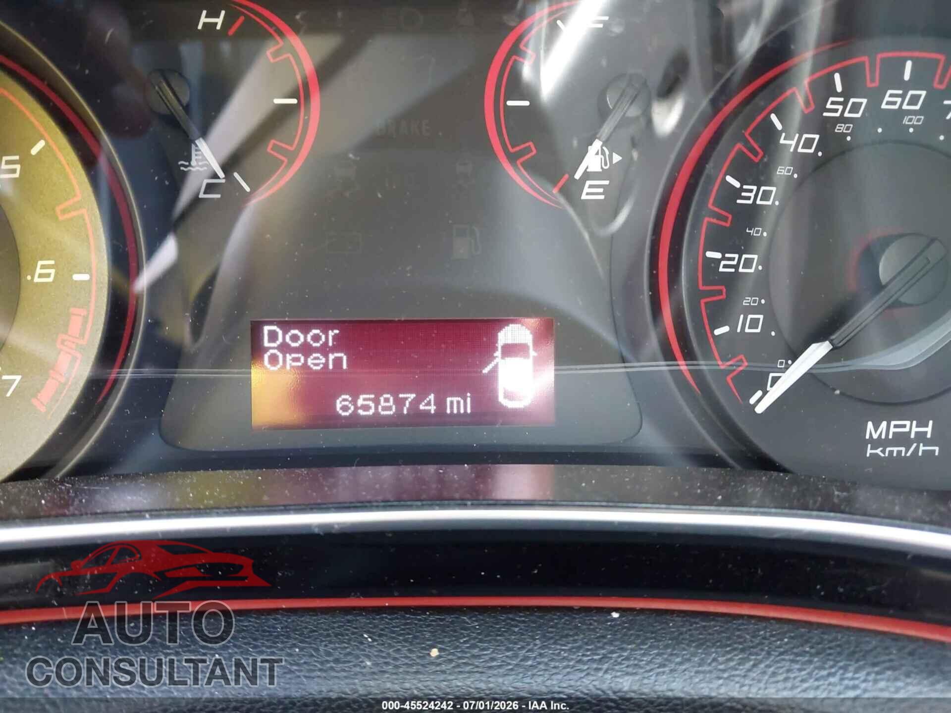 DODGE DART 2016 - 1C3CDFAA6GD623948