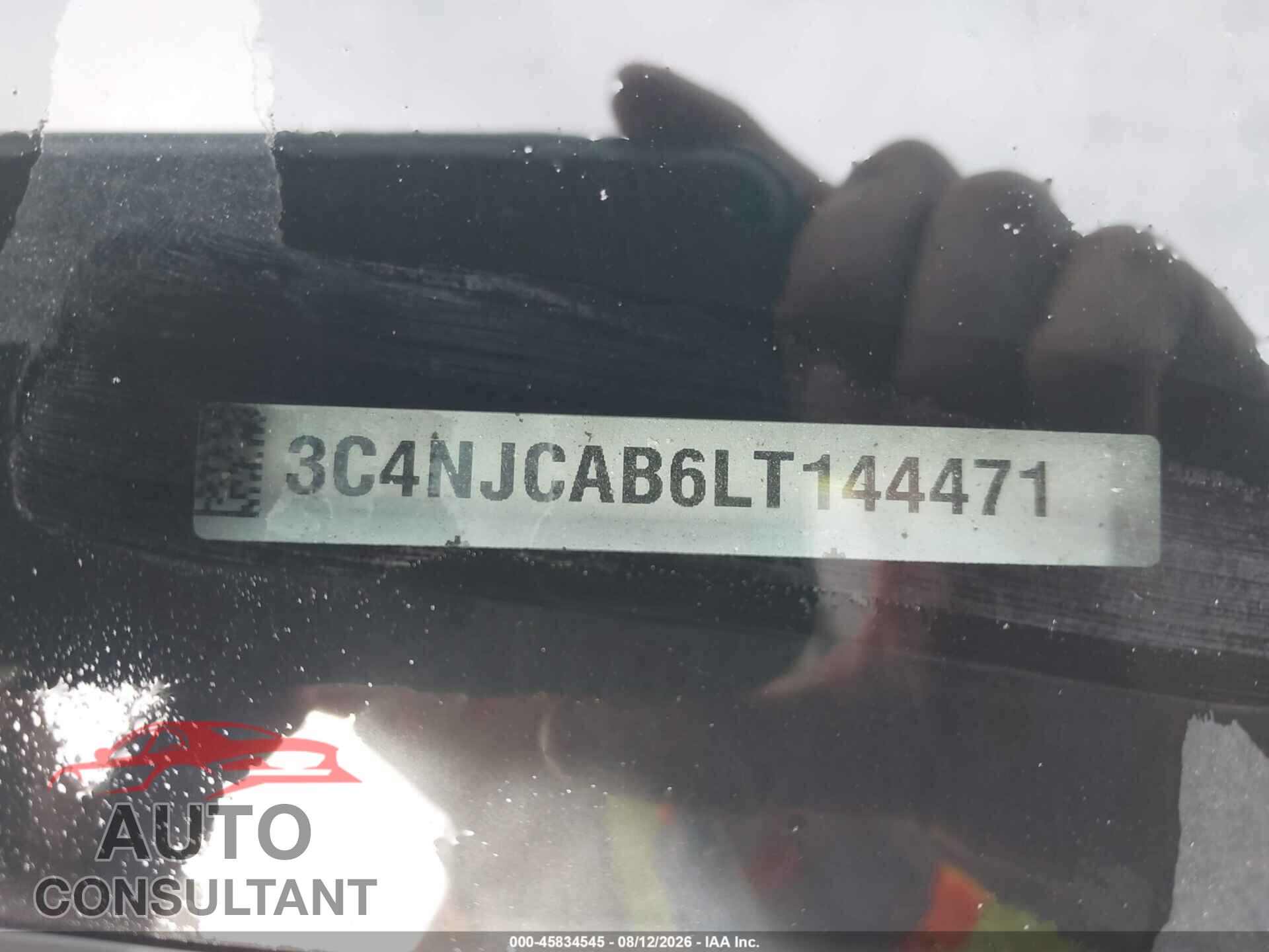 JEEP COMPASS 2020 - 3C4NJCAB6LT144471