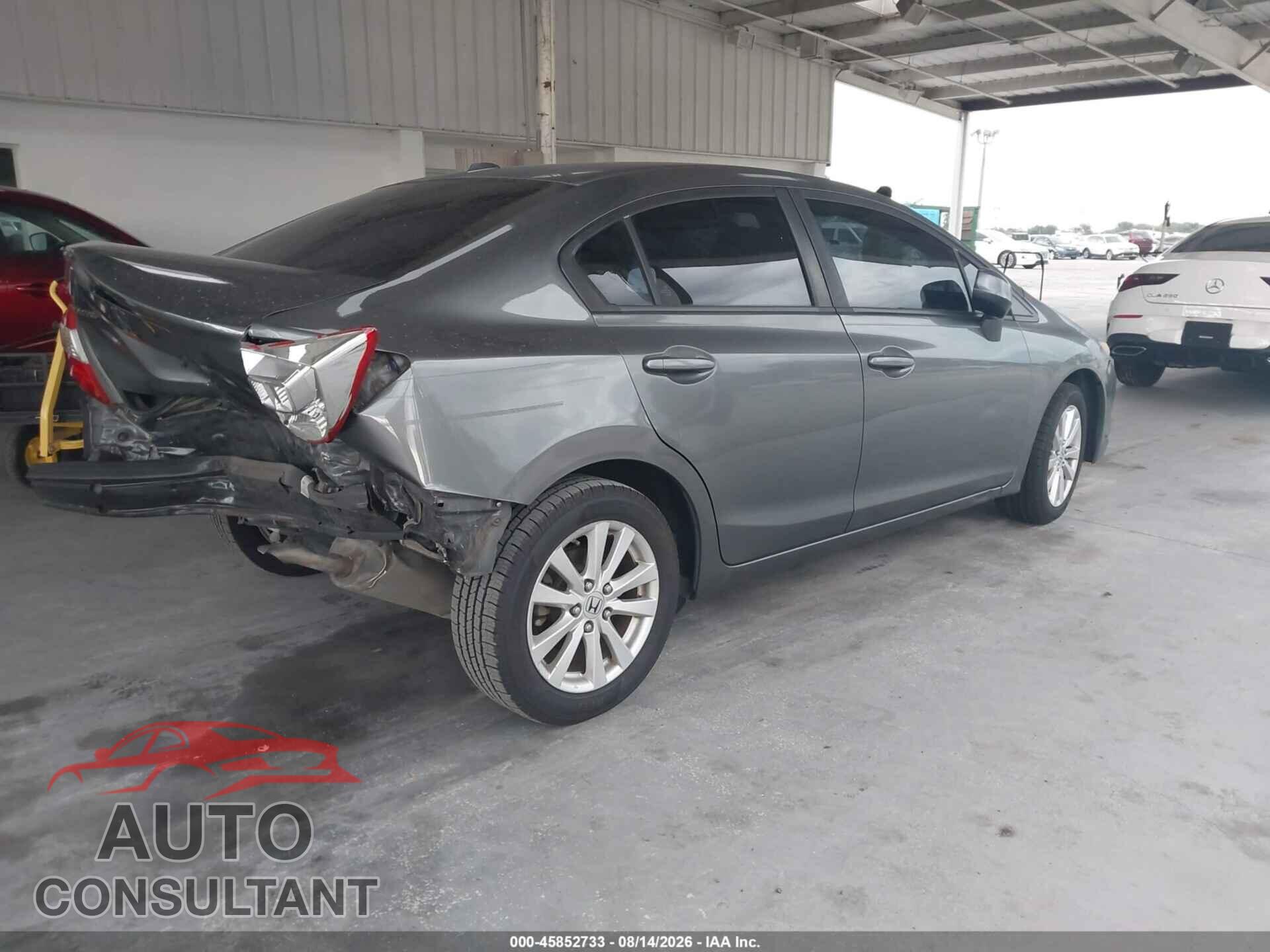 HONDA CIVIC 2012 - 2HGFB2F97CH531073