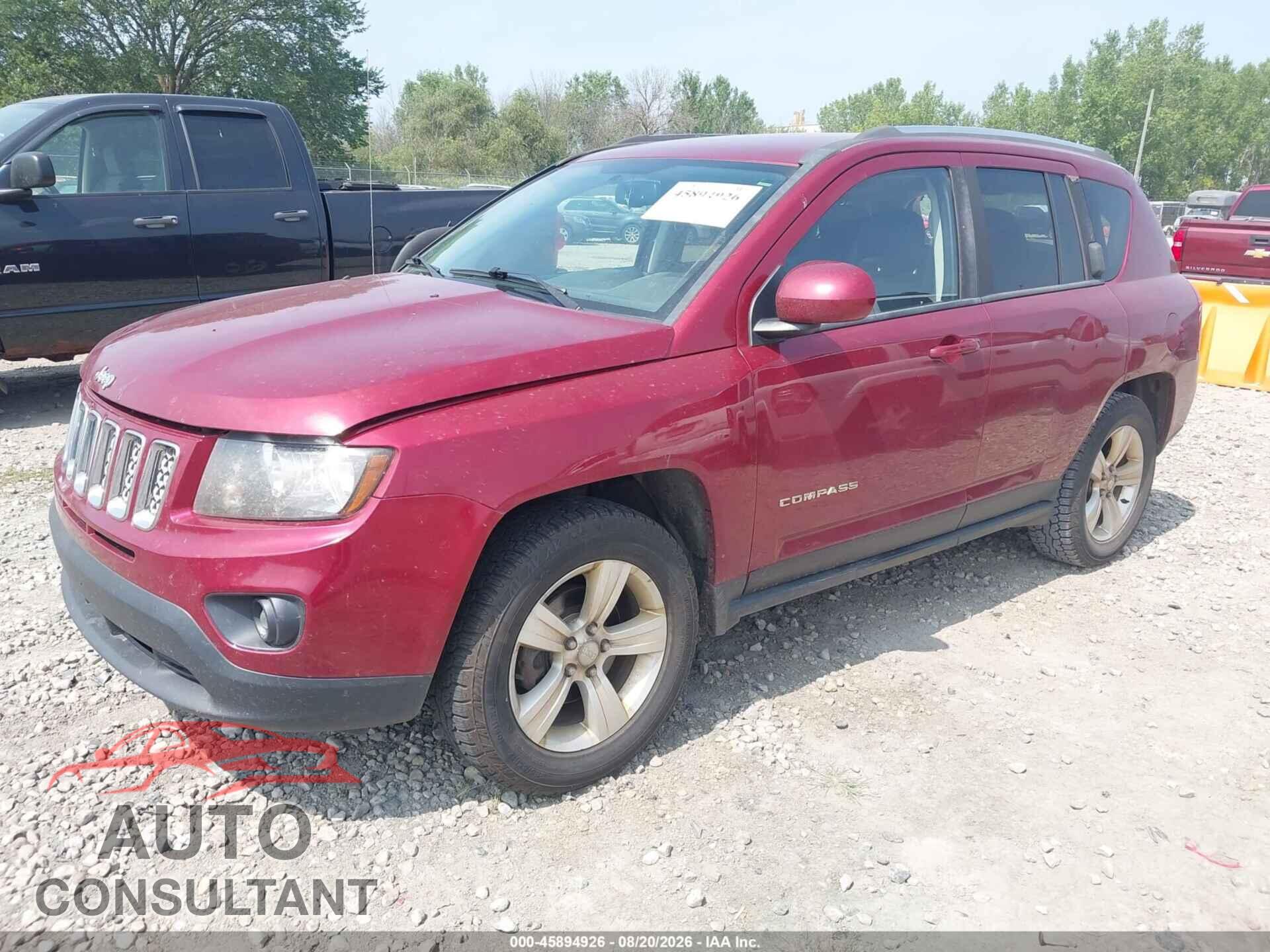 JEEP COMPASS 2014 - 1C4NJDEB3ED665222