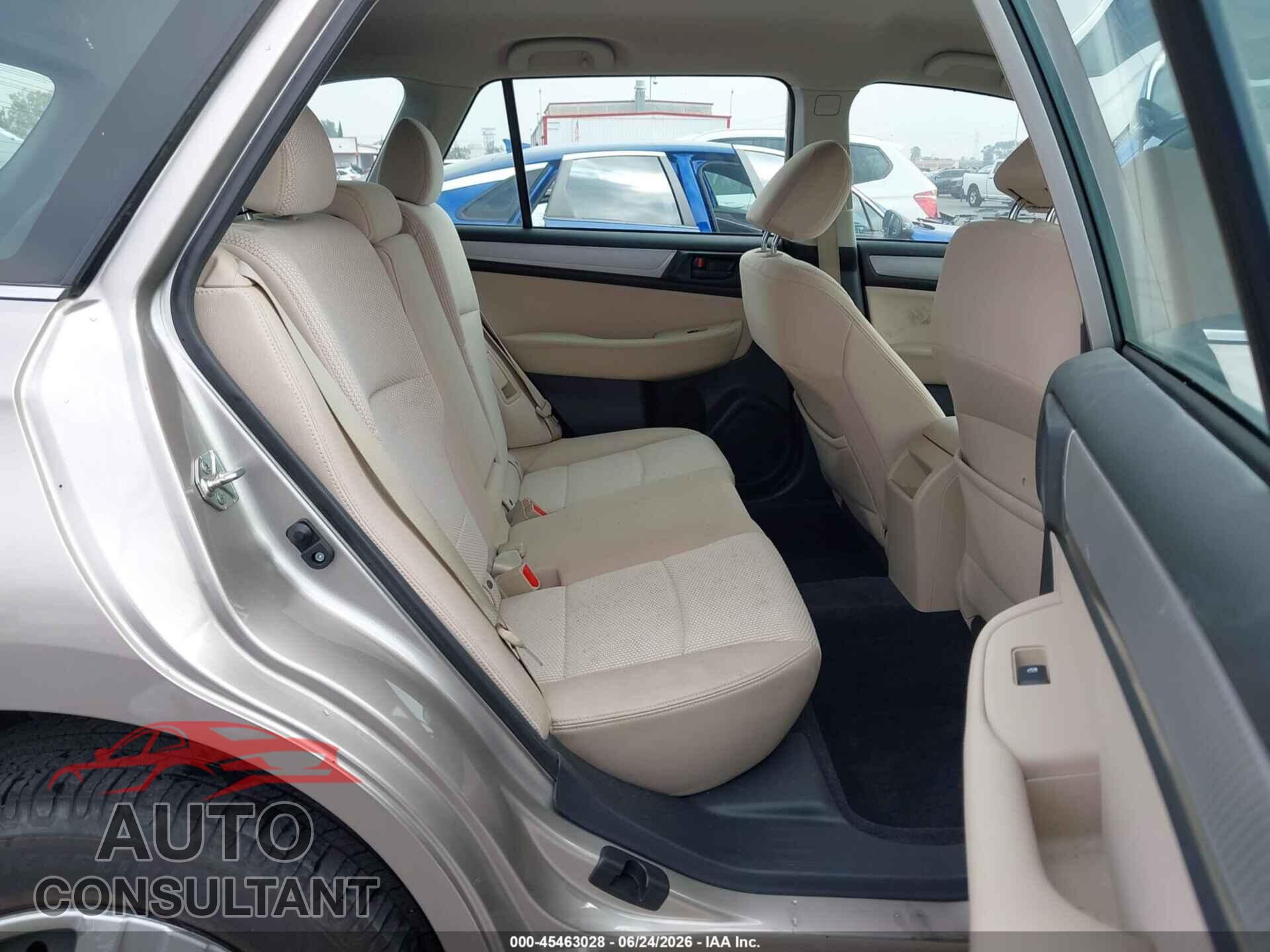 SUBARU OUTBACK 2015 - 4S4BSAAC6F3202149