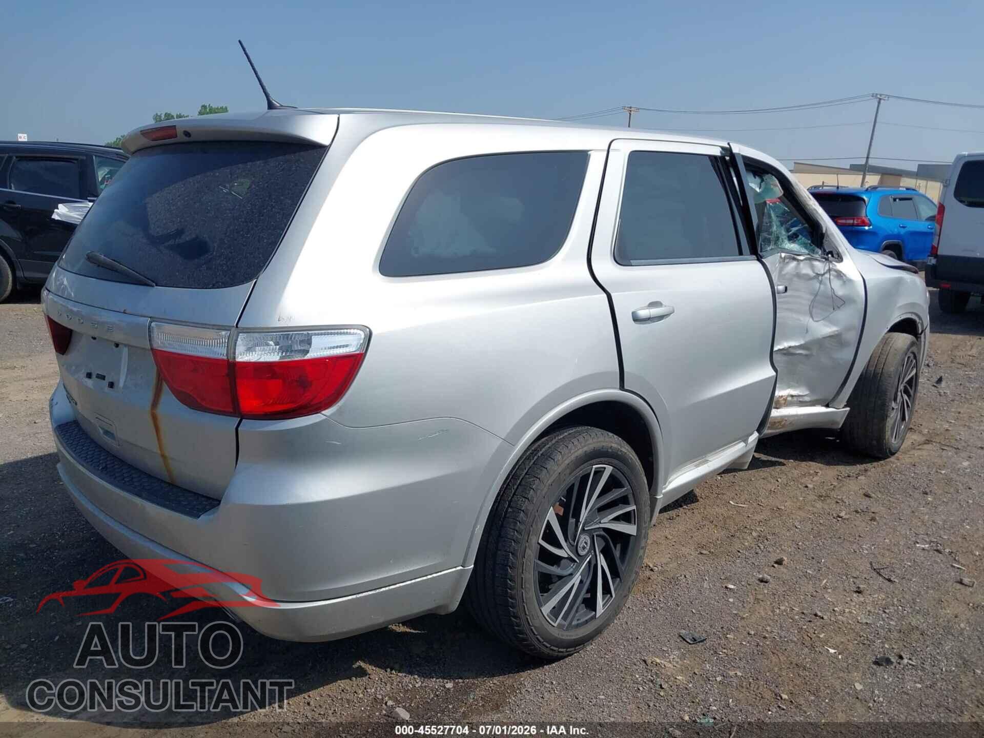DODGE DURANGO 2013 - 1C4RDJAG8DC575299