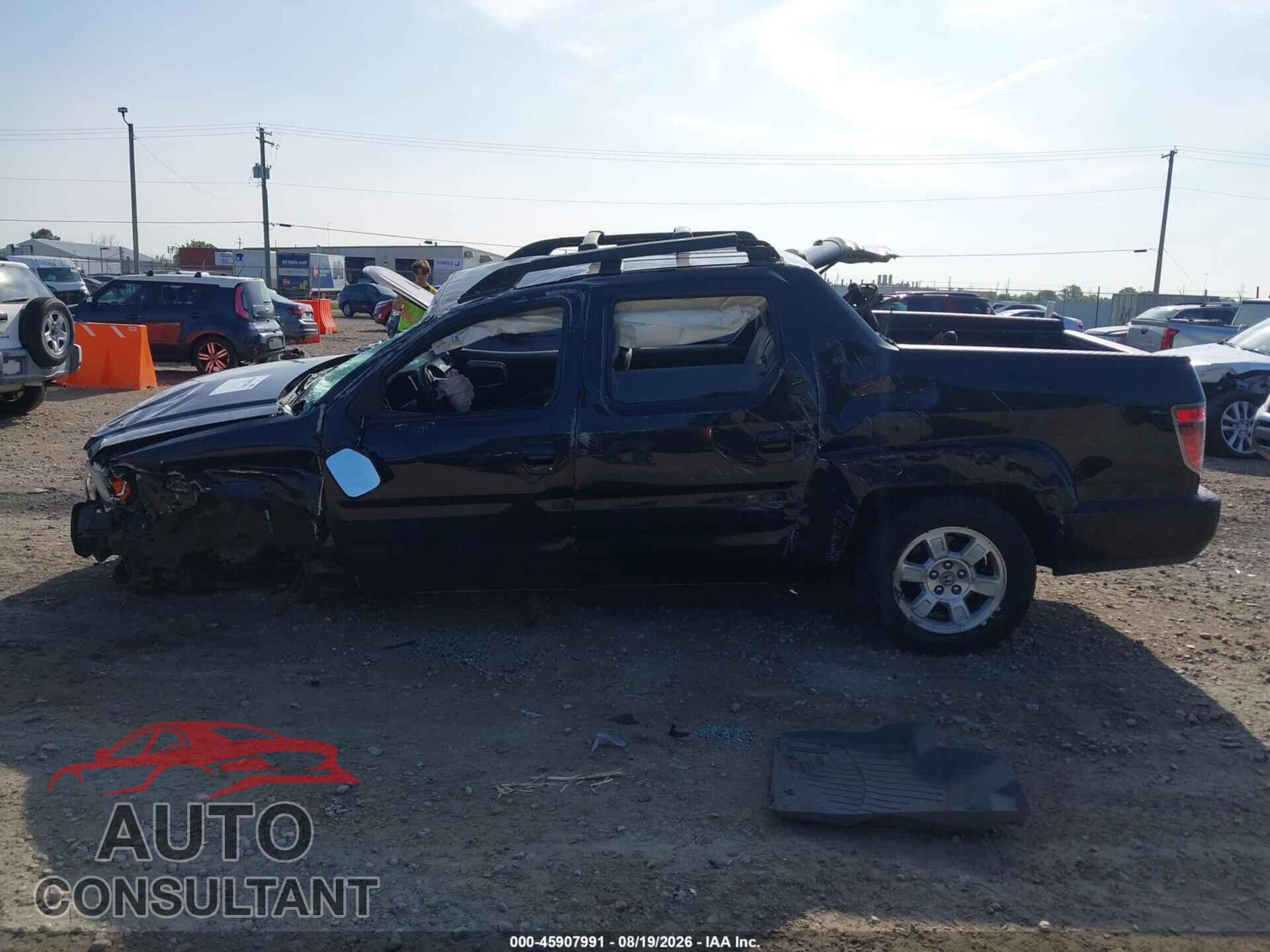 HONDA RIDGELINE 2012 - 5FPYK1F44CB455167