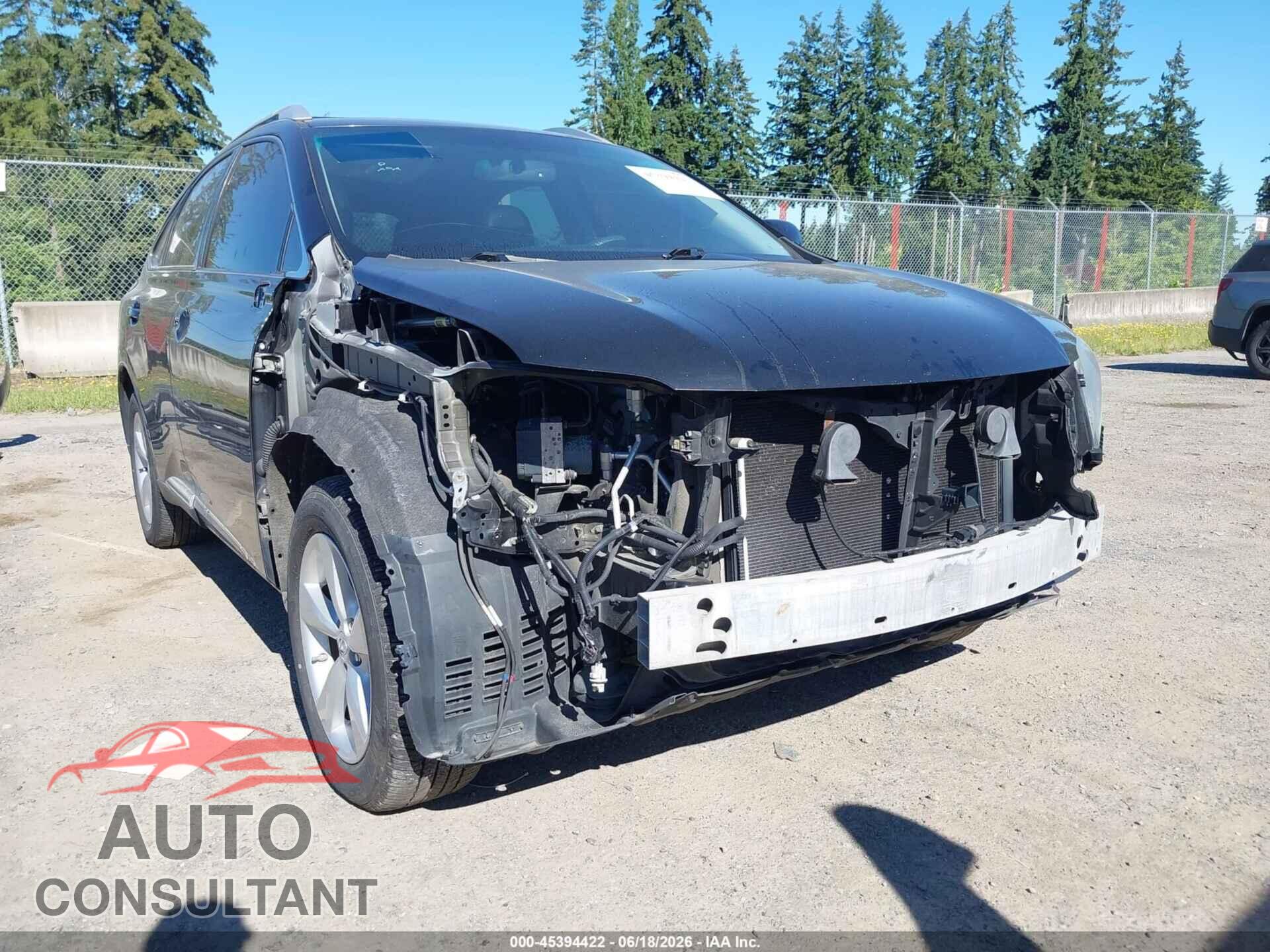LEXUS RX 350 2015 - 2T2BK1BA4FC253895