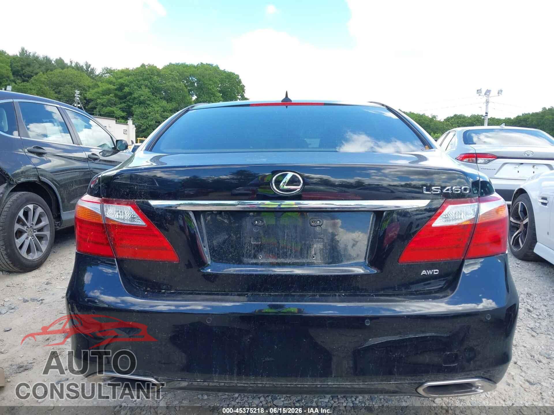 LEXUS LS 460 2011 - JTHCL5EF5B5010199