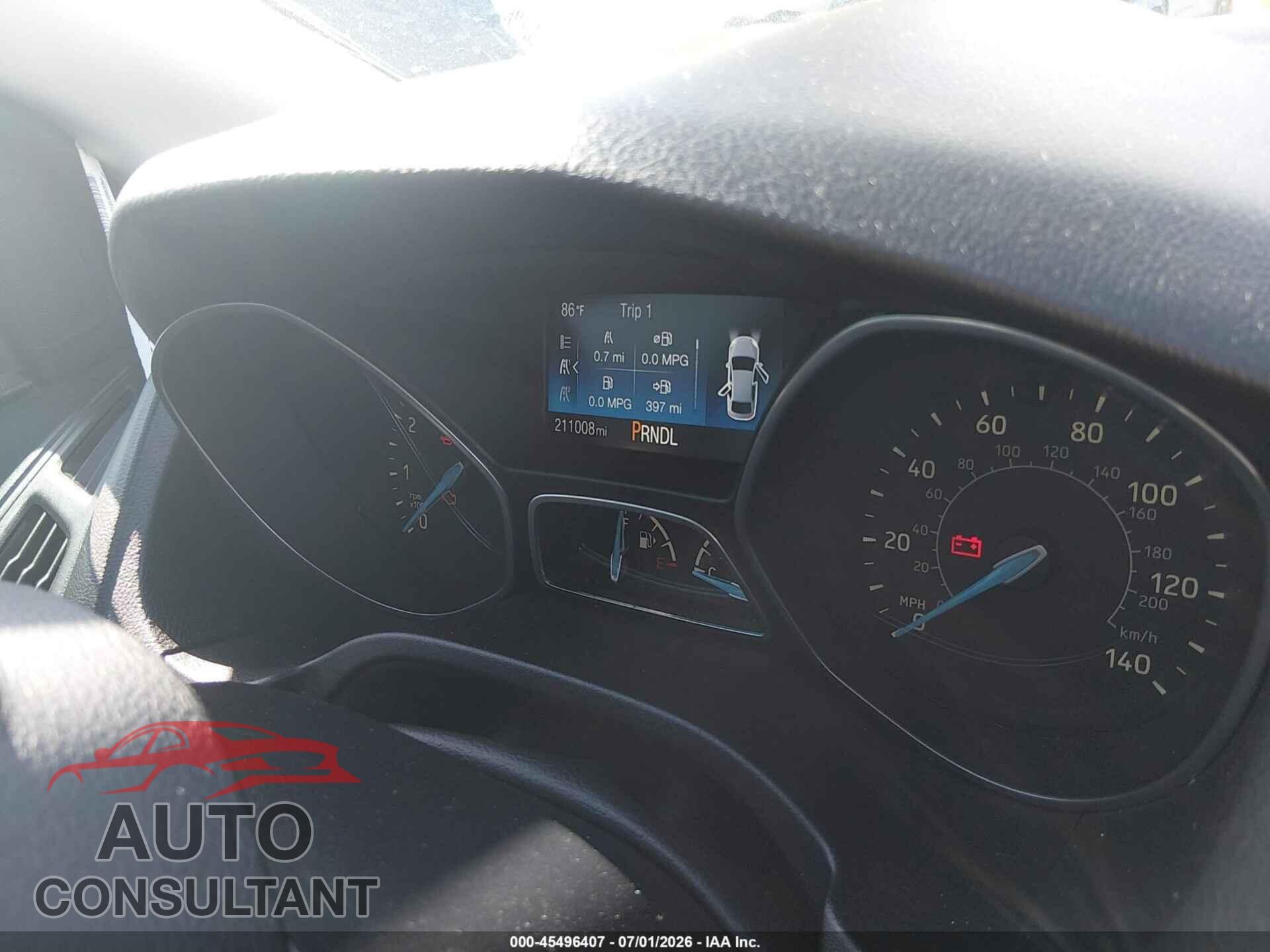FORD FOCUS 2016 - 1FADP3F20GL285272
