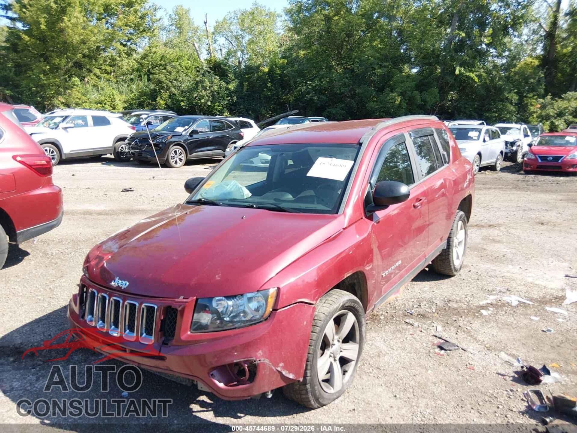 JEEP COMPASS 2014 - 1C4NJDBB3ED567716