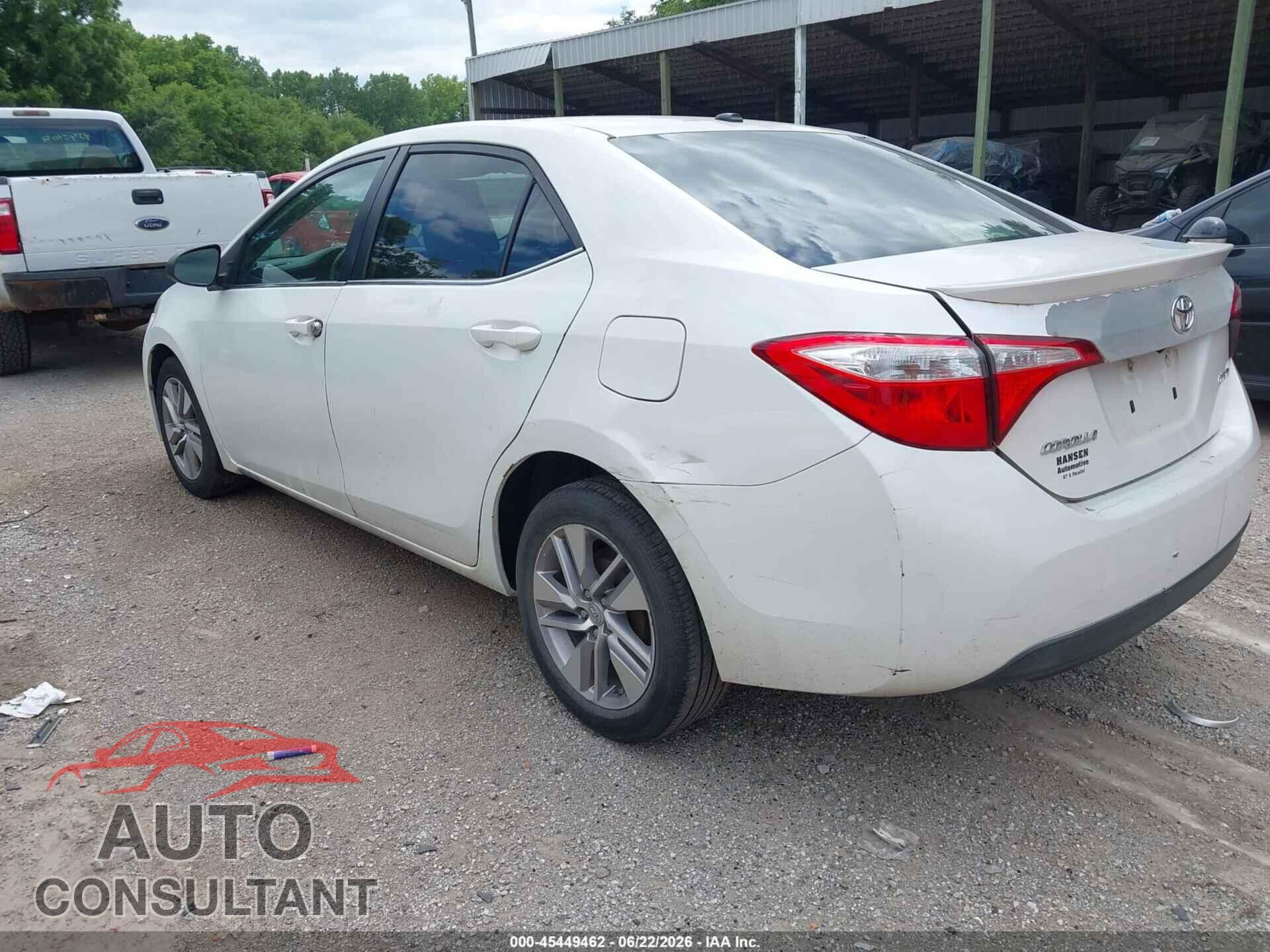 TOYOTA COROLLA 2014 - 5YFBPRHE3EP036089