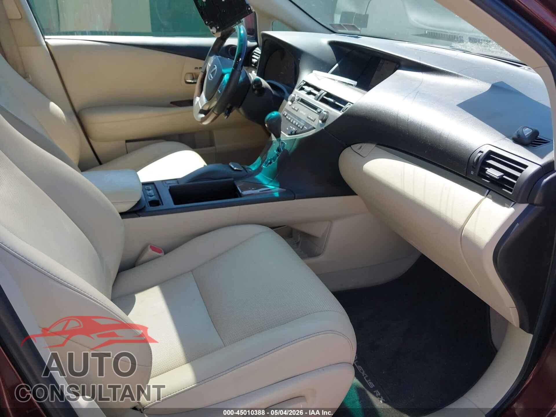 LEXUS RX 350 2015 - 2T2BK1BA4FC256425