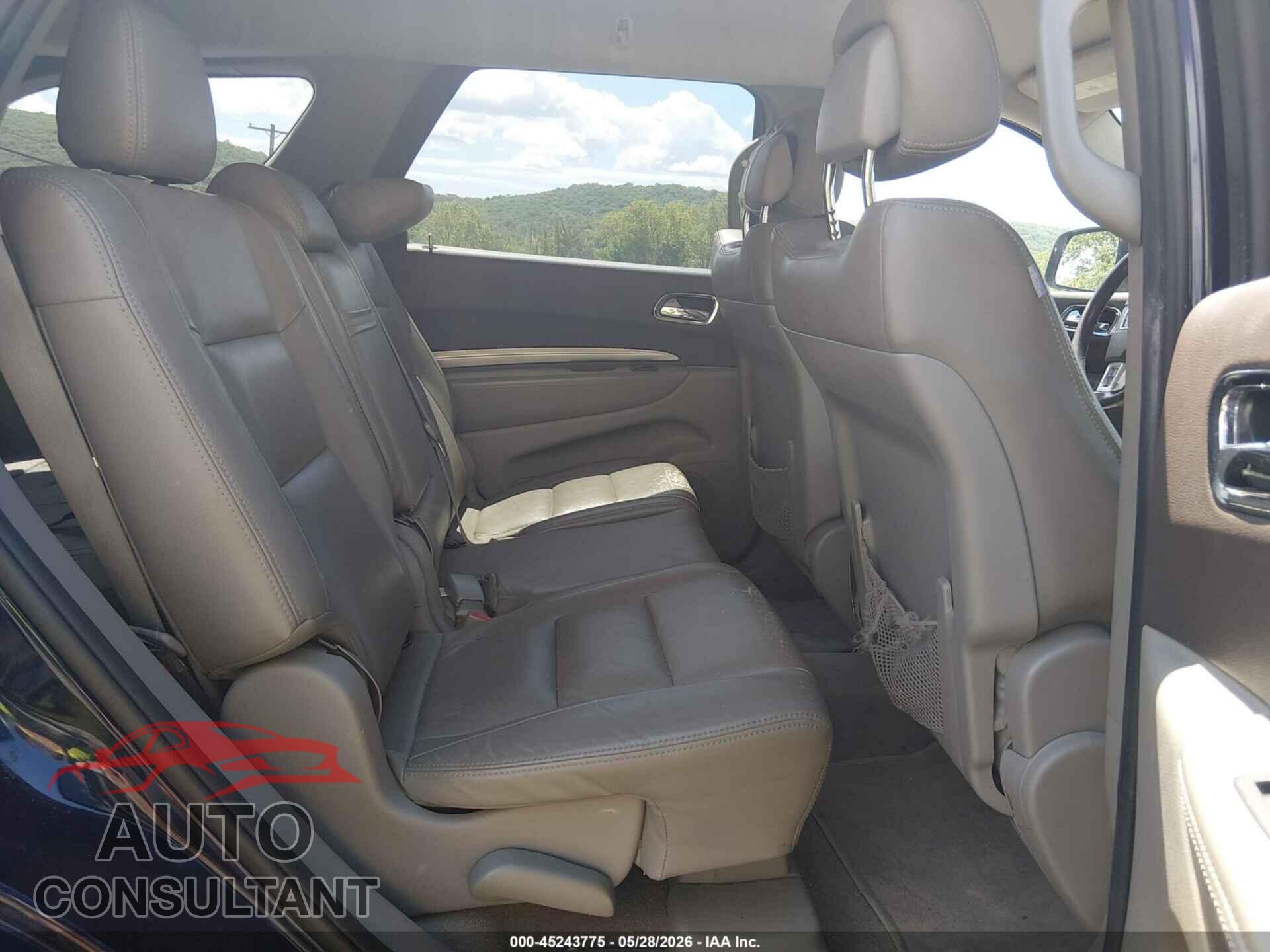 DODGE DURANGO 2013 - 1C4RDHAG5DC582803