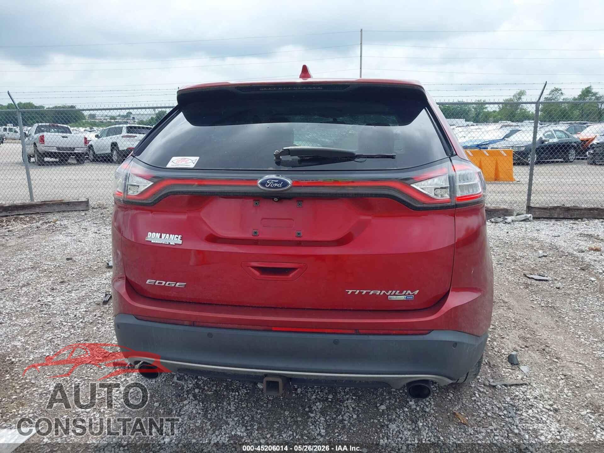 FORD EDGE 2015 - 2FMTK4K98FBB03485