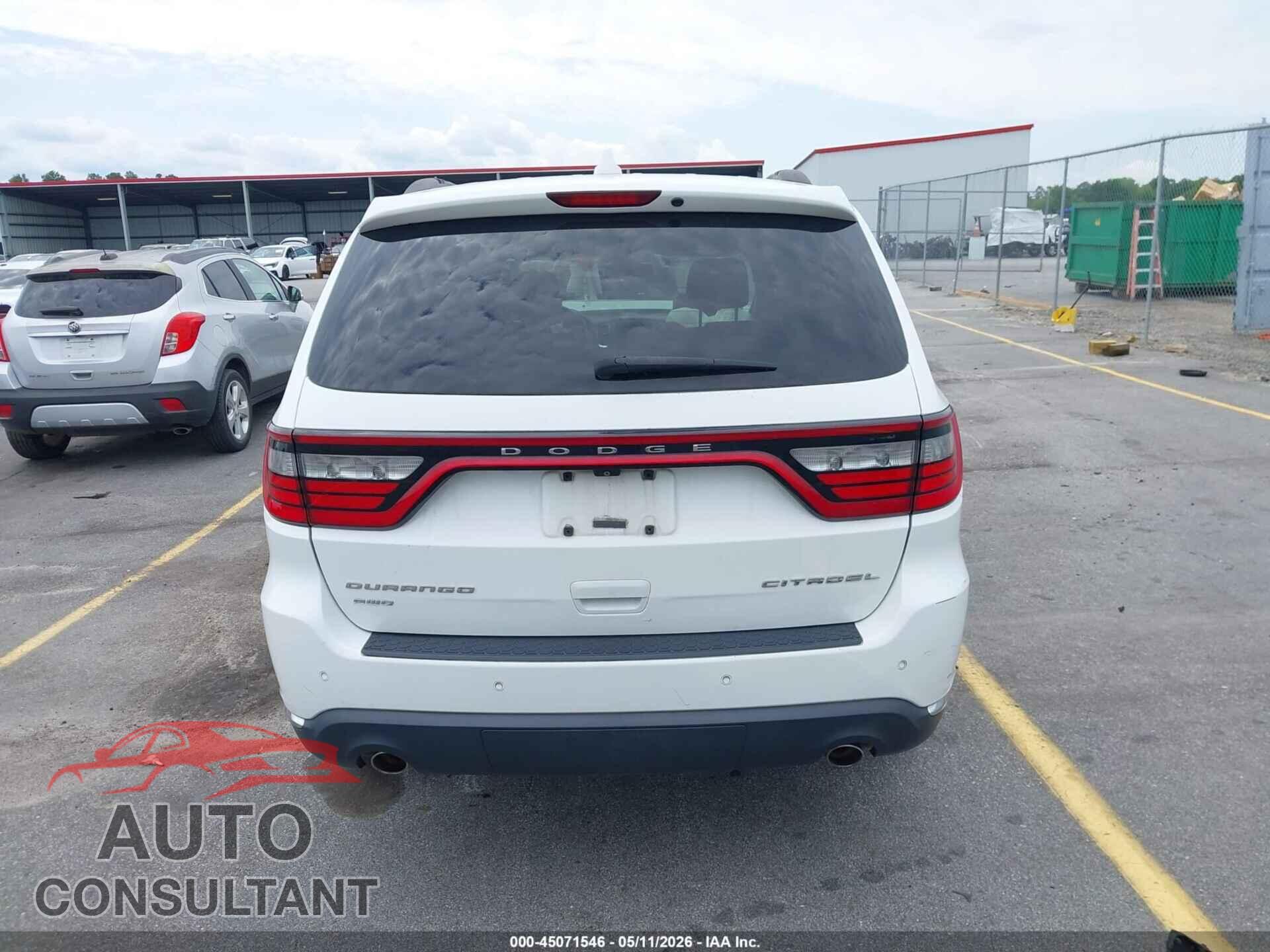 DODGE DURANGO 2015 - 1C4RDJEG6FC194970