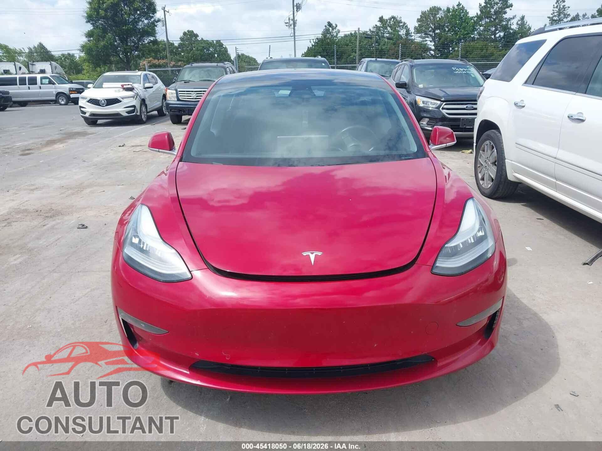 TESLA MODEL 3 2018 - 5YJ3E1EA5JF051678