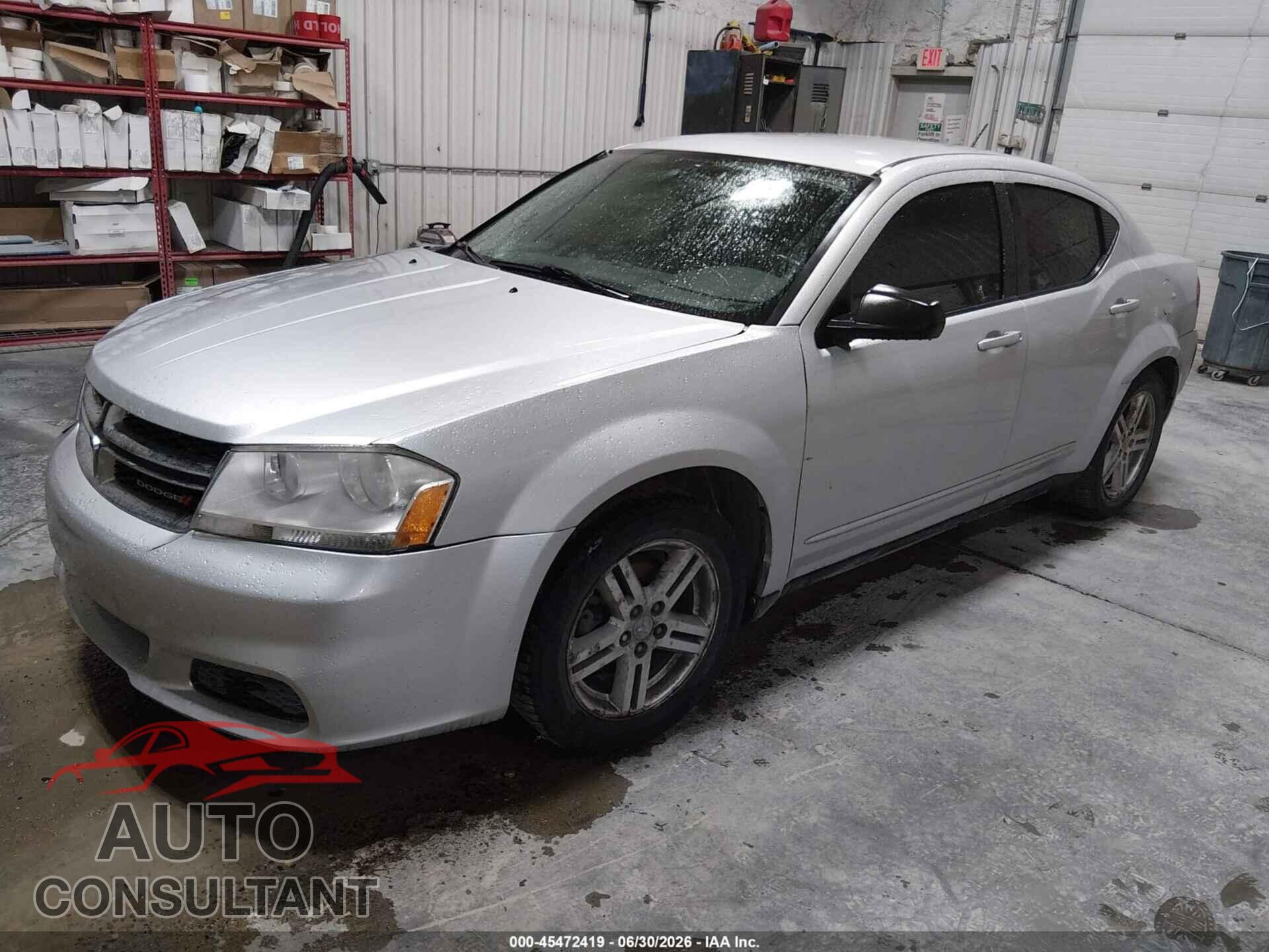 DODGE AVENGER 2010 - 1B3CC5FB0AN130876