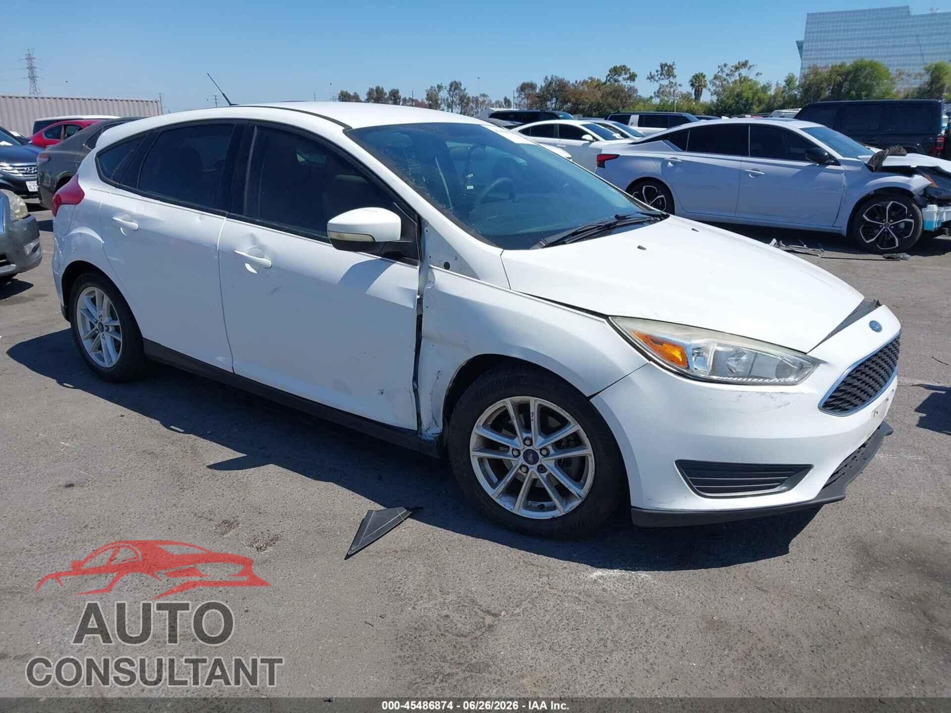 FORD FOCUS 2015 - 1FADP3K27FL384563