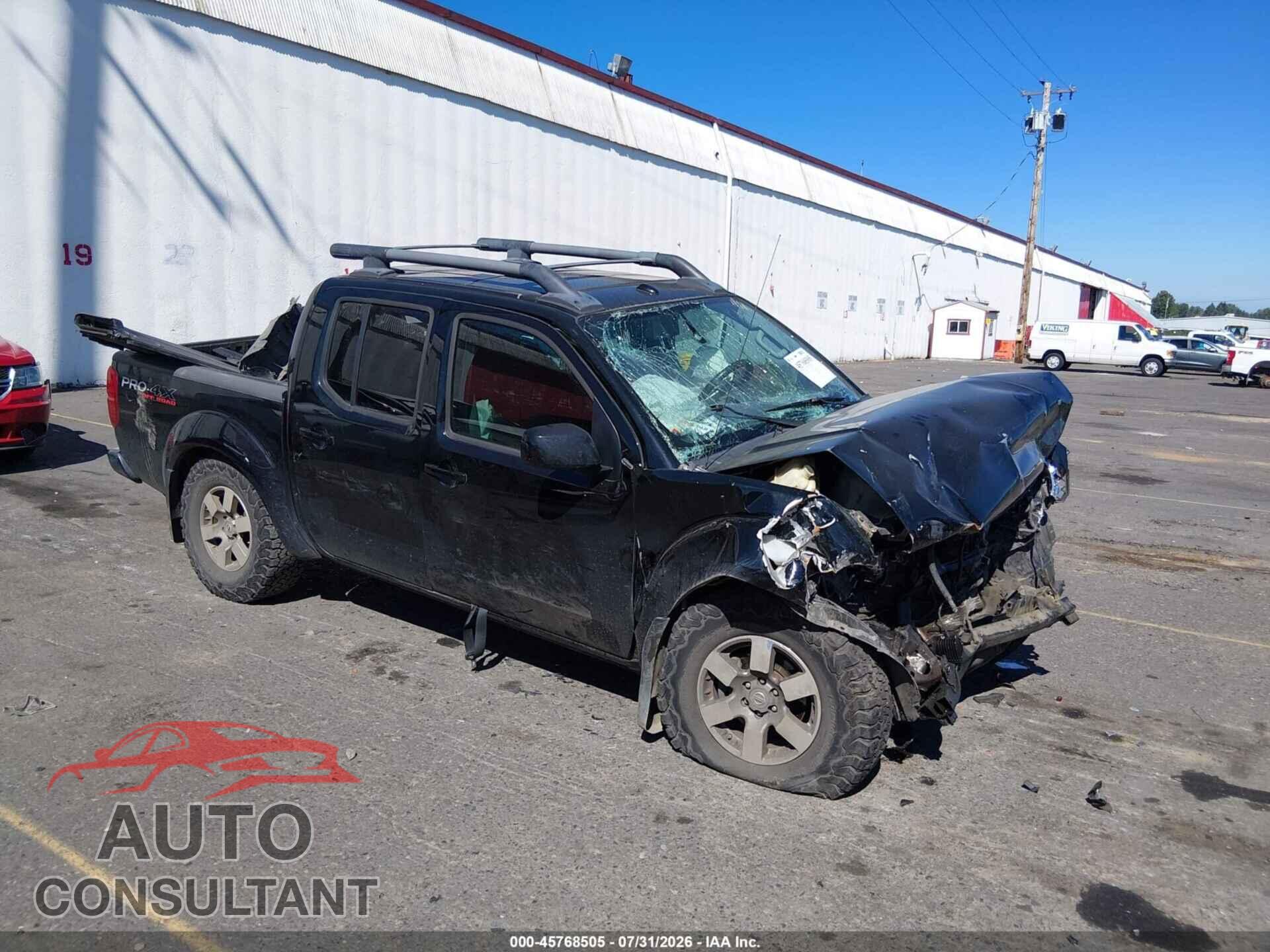 NISSAN FRONTIER 2012 - 1N6AD0EV4CC411088