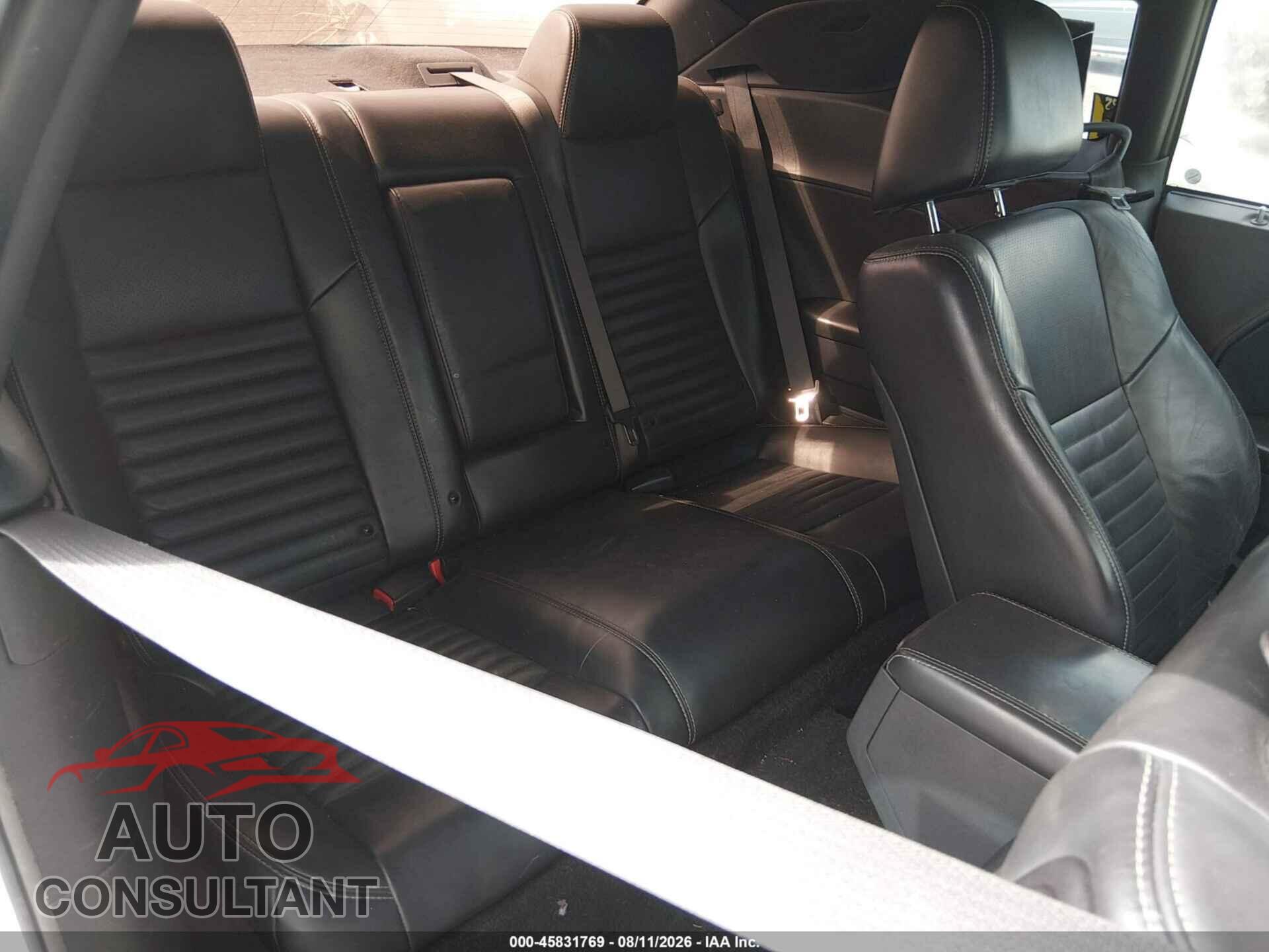 DODGE CHALLENGER 2013 - 2C3CDYAG3DH515799