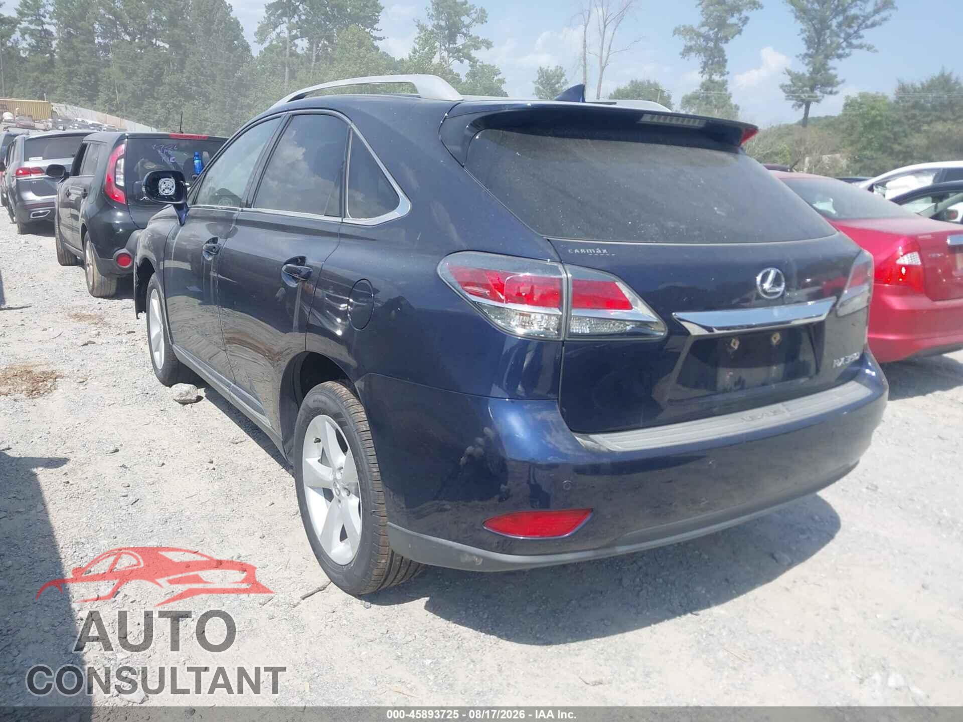 LEXUS RX 350 2015 - 2T2BK1BA4FC329051
