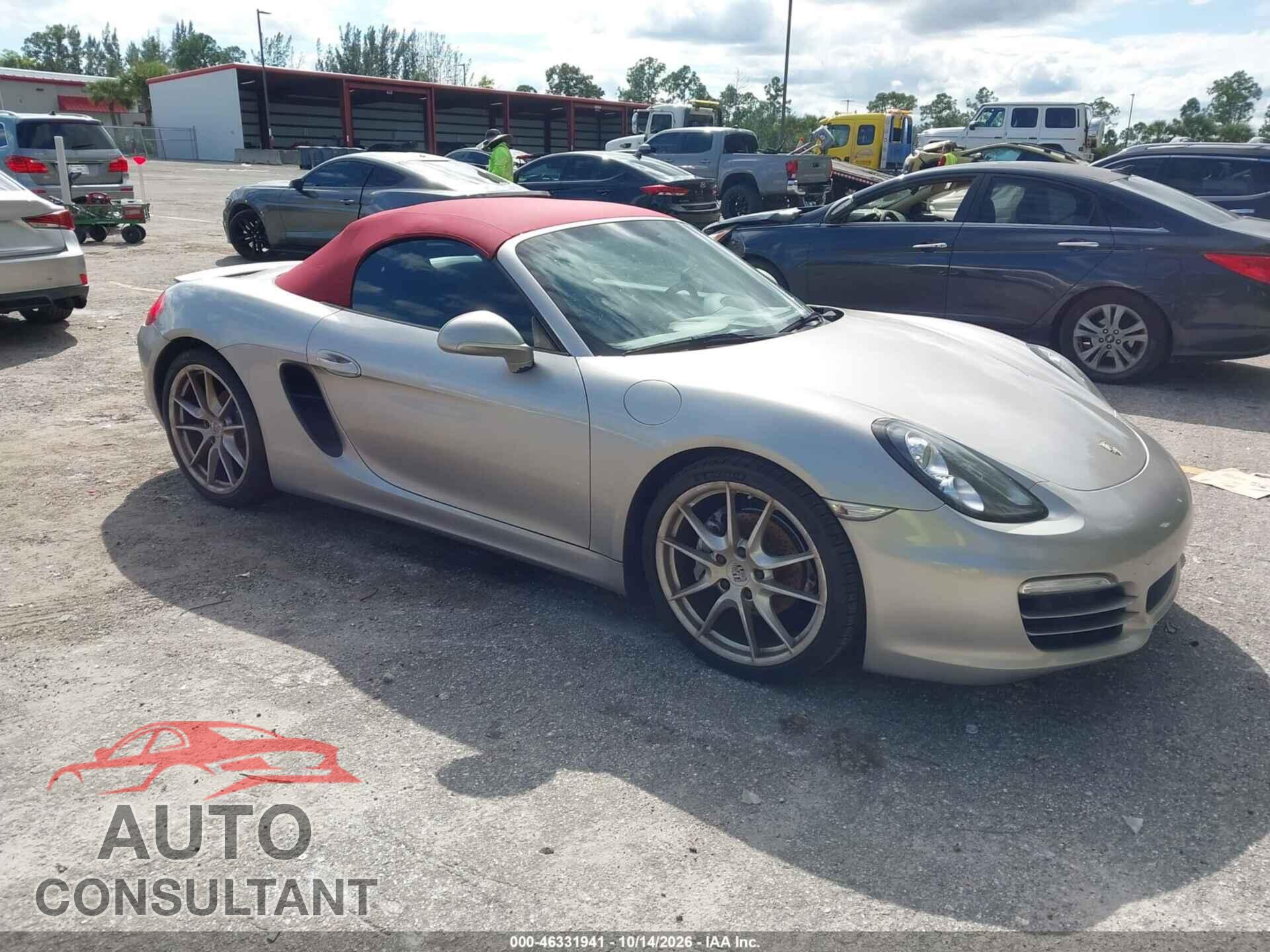 PORSCHE BOXSTER 2013 - WP0CA2A88DK112386