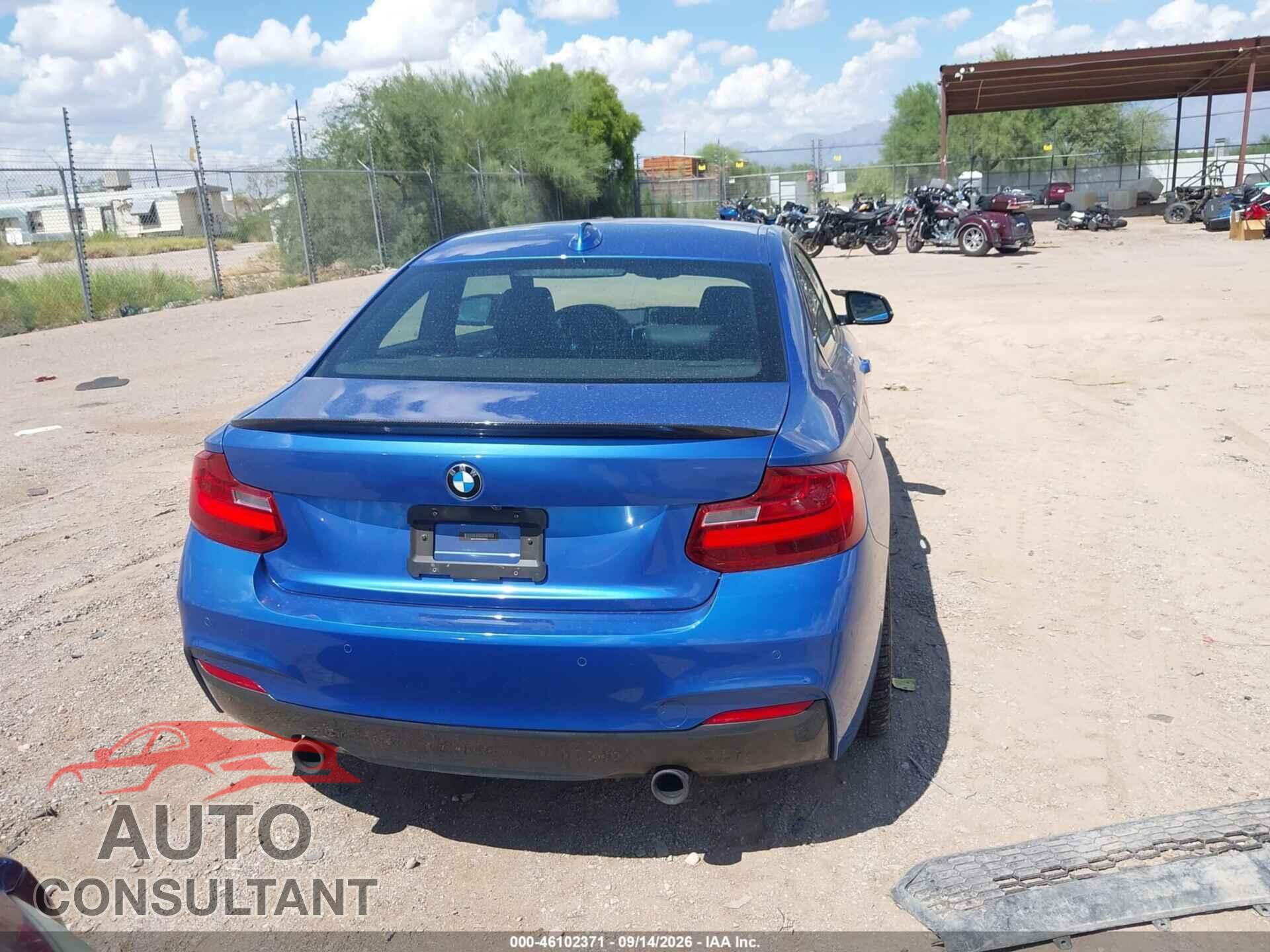 BMW M235I 2016 - WBA1J7C55GV289727