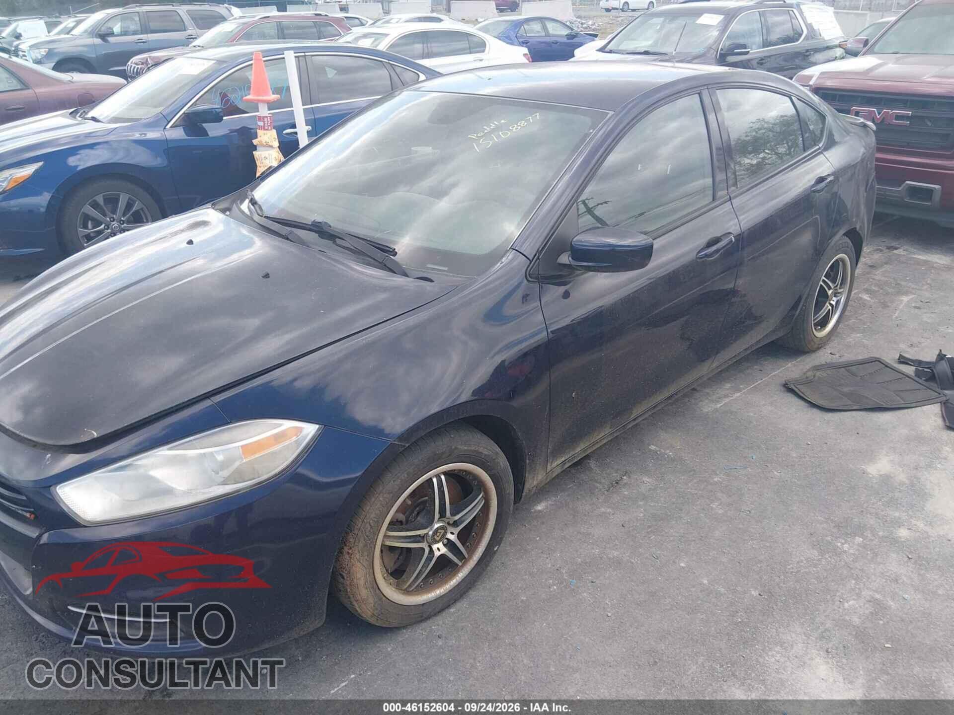 DODGE DART 2013 - 1C3CDFAH8DD318699