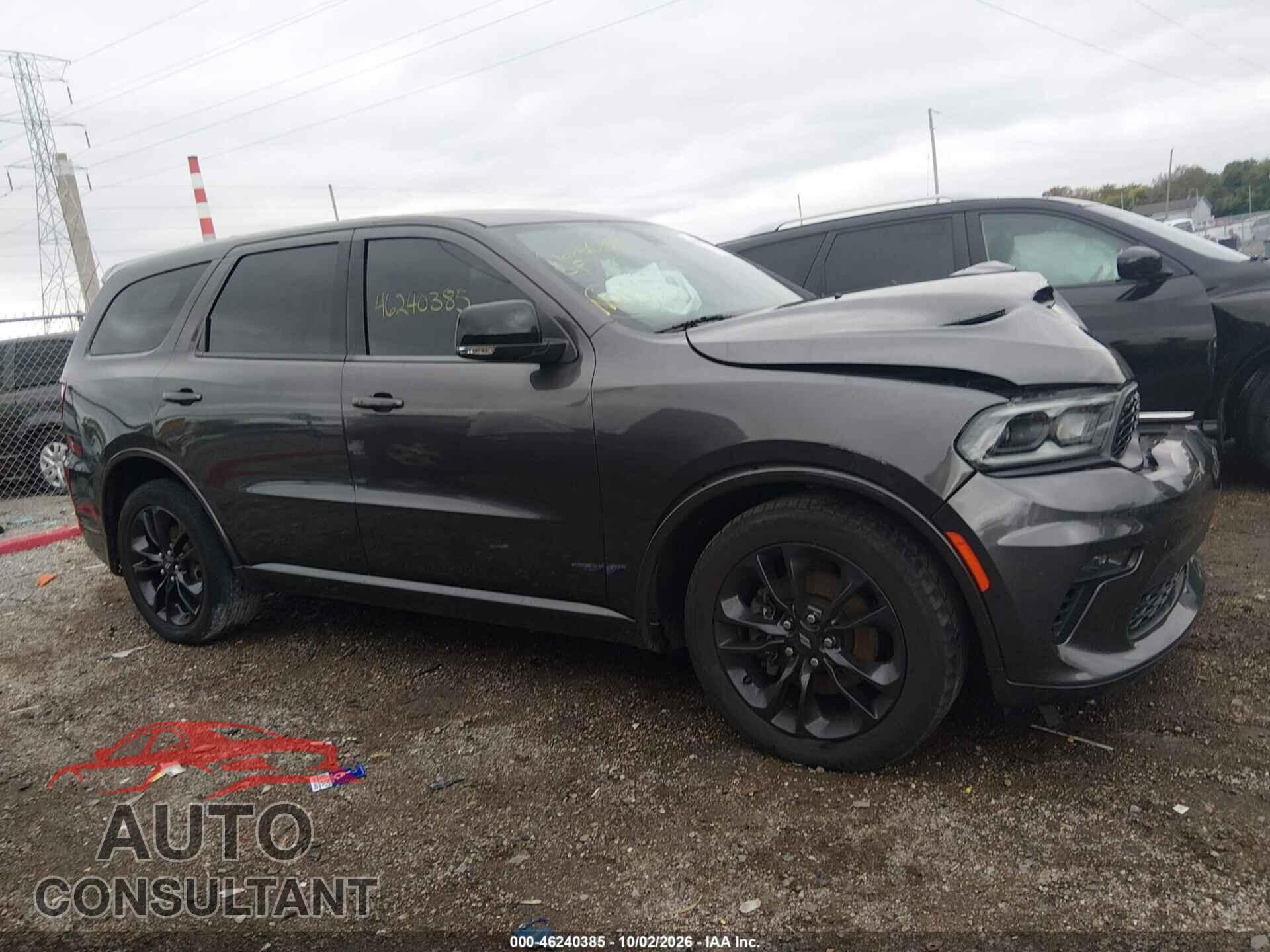 DODGE DURANGO 2021 - 1C4RDHDG7MC572222