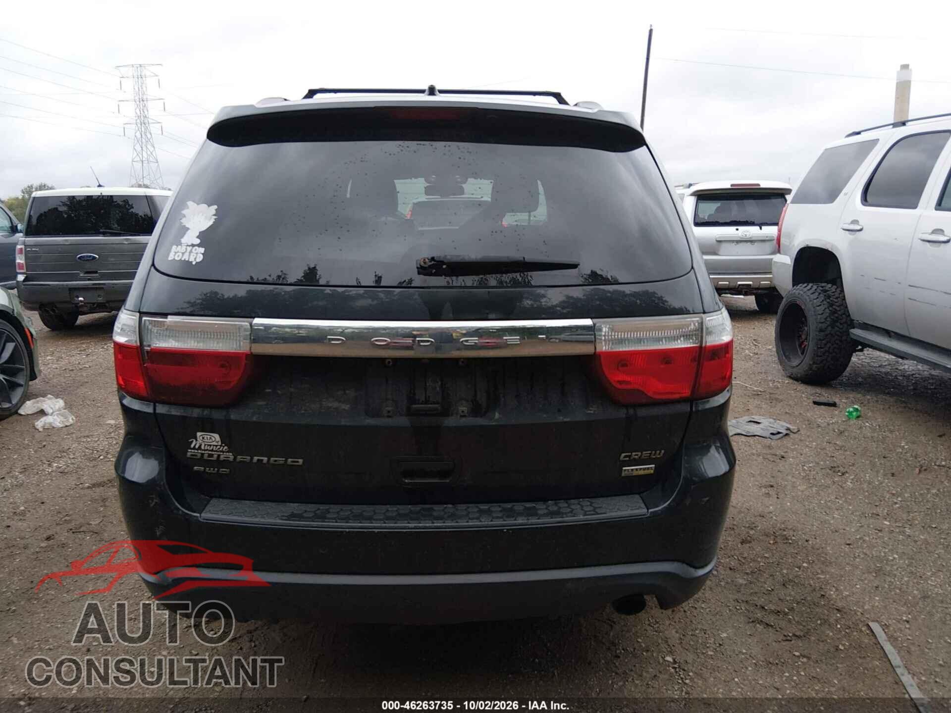 DODGE DURANGO 2013 - 1C4RDJDG0DC613538