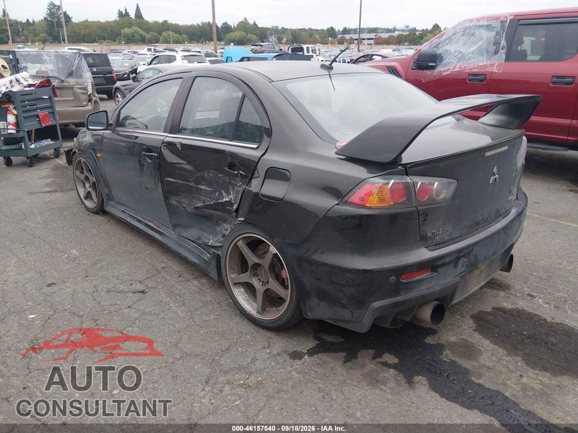MITSUBISHI LANCER EVOLUTION 2013 - JA32W5FV9DU005024