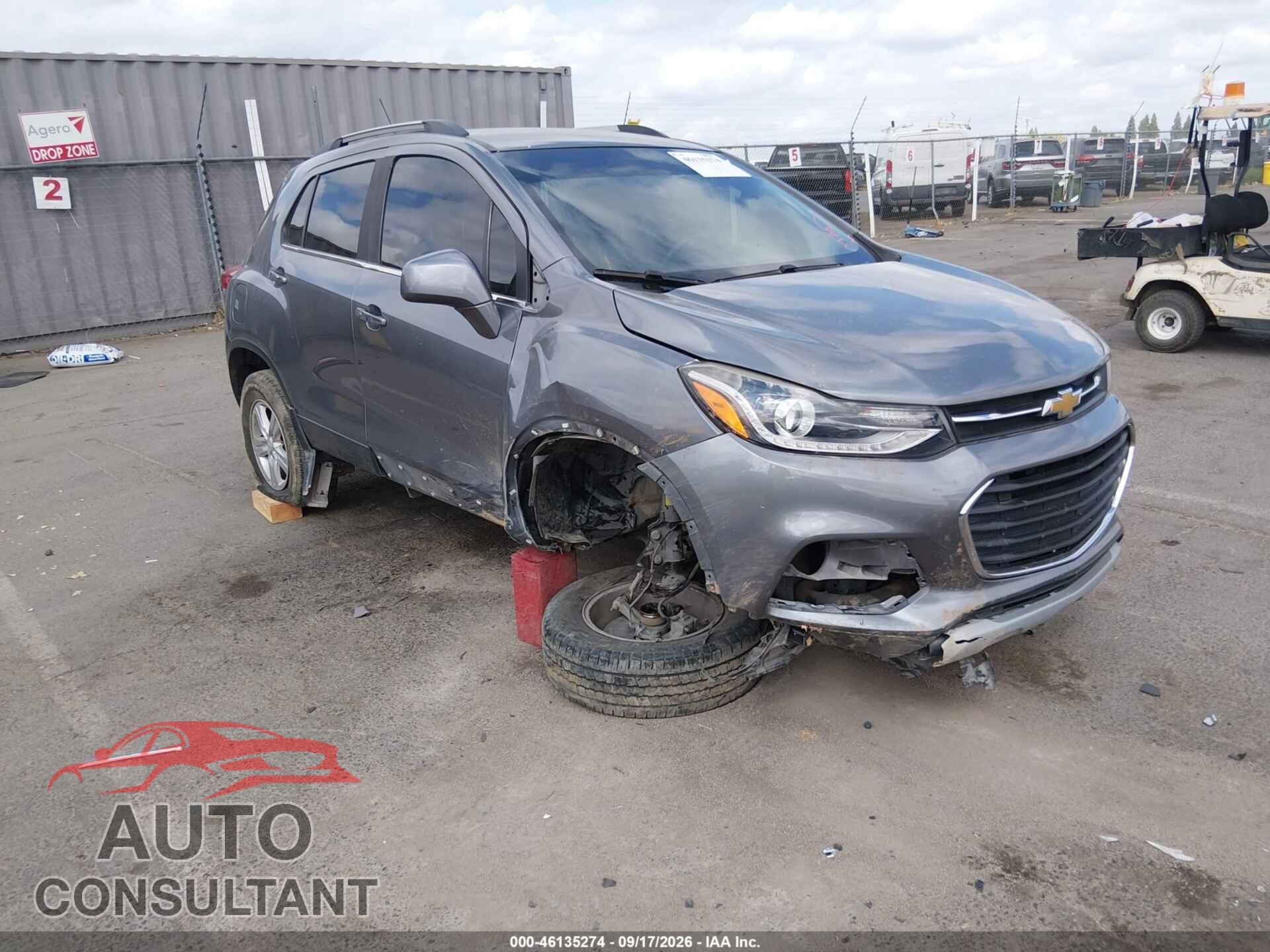 CHEVROLET TRAX 2020 - 3GNCJLSBXLL319690