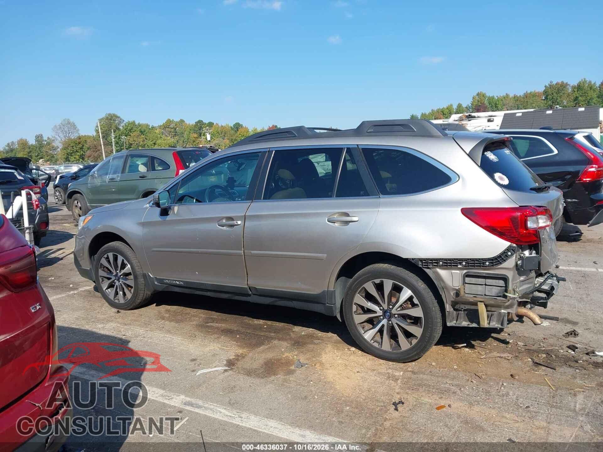 SUBARU OUTBACK 2015 - 4S4BSBLC8F3332761
