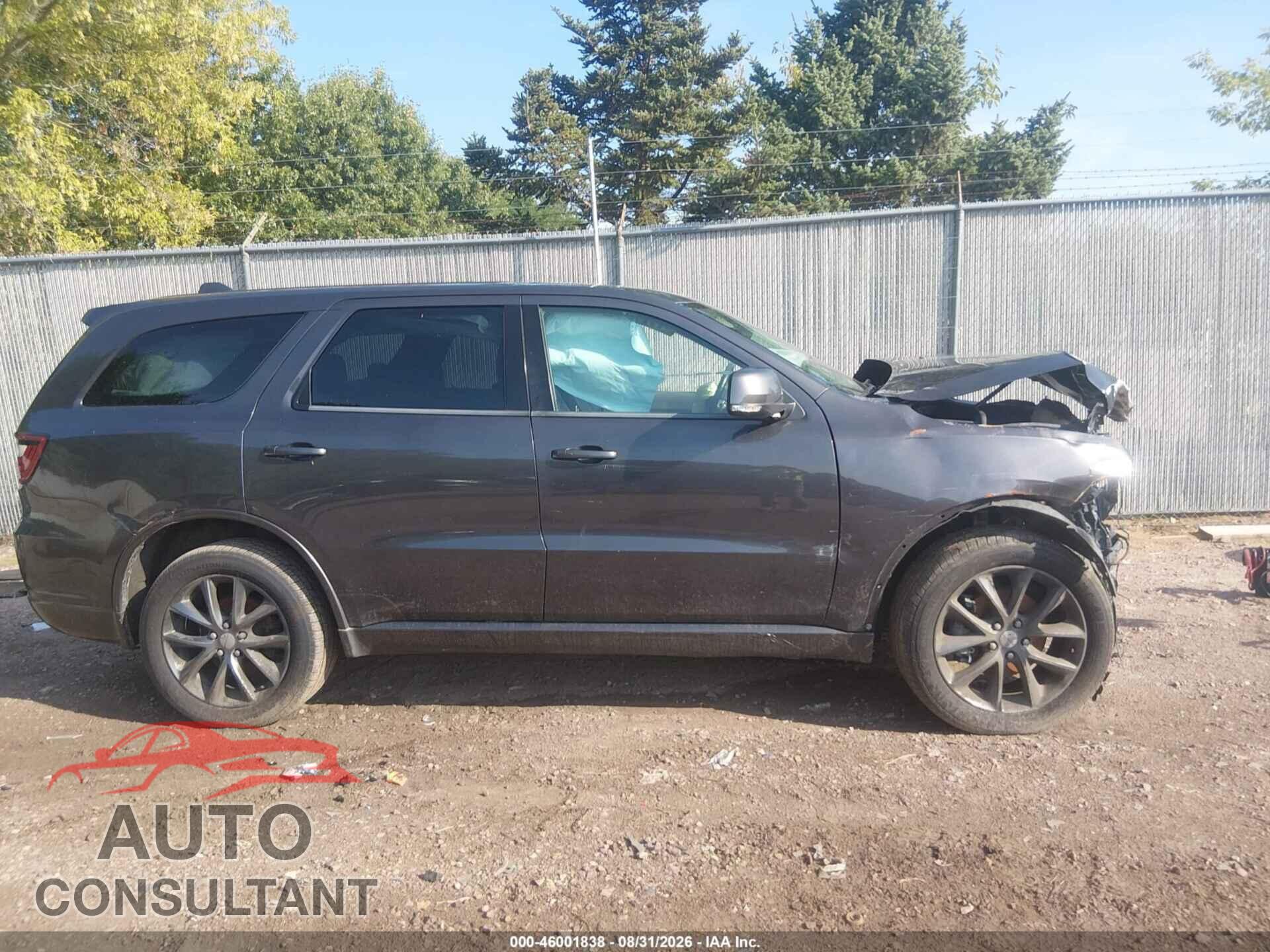 DODGE DURANGO 2017 - 1C4RDJDG6HC890961