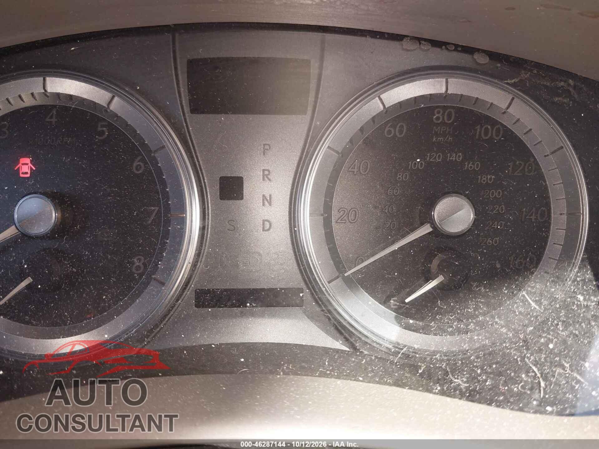LEXUS ES 350 2012 - JTHBK1EG7C2501232