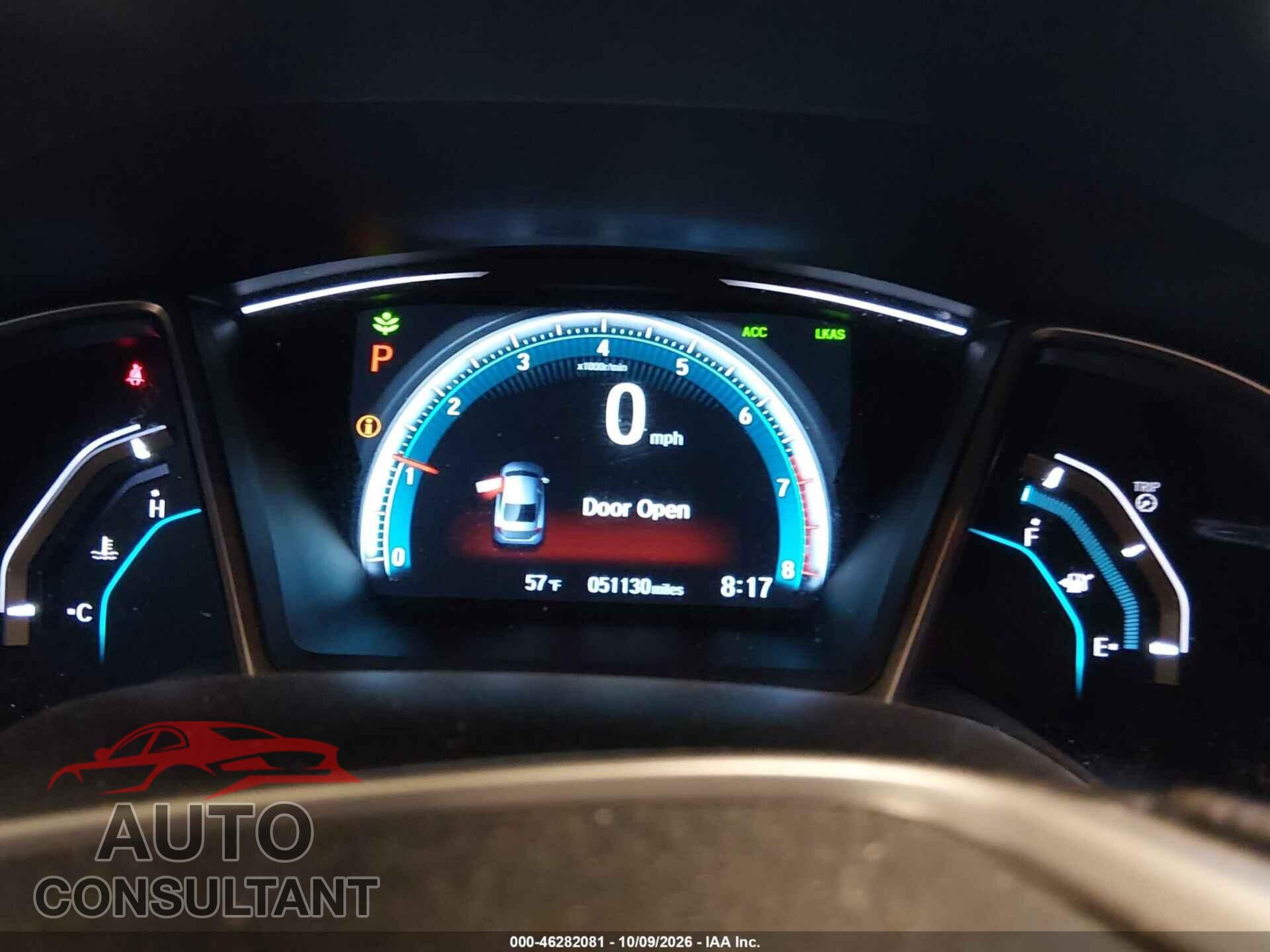 HONDA CIVIC 2018 - 2HGFC2F81JH504727