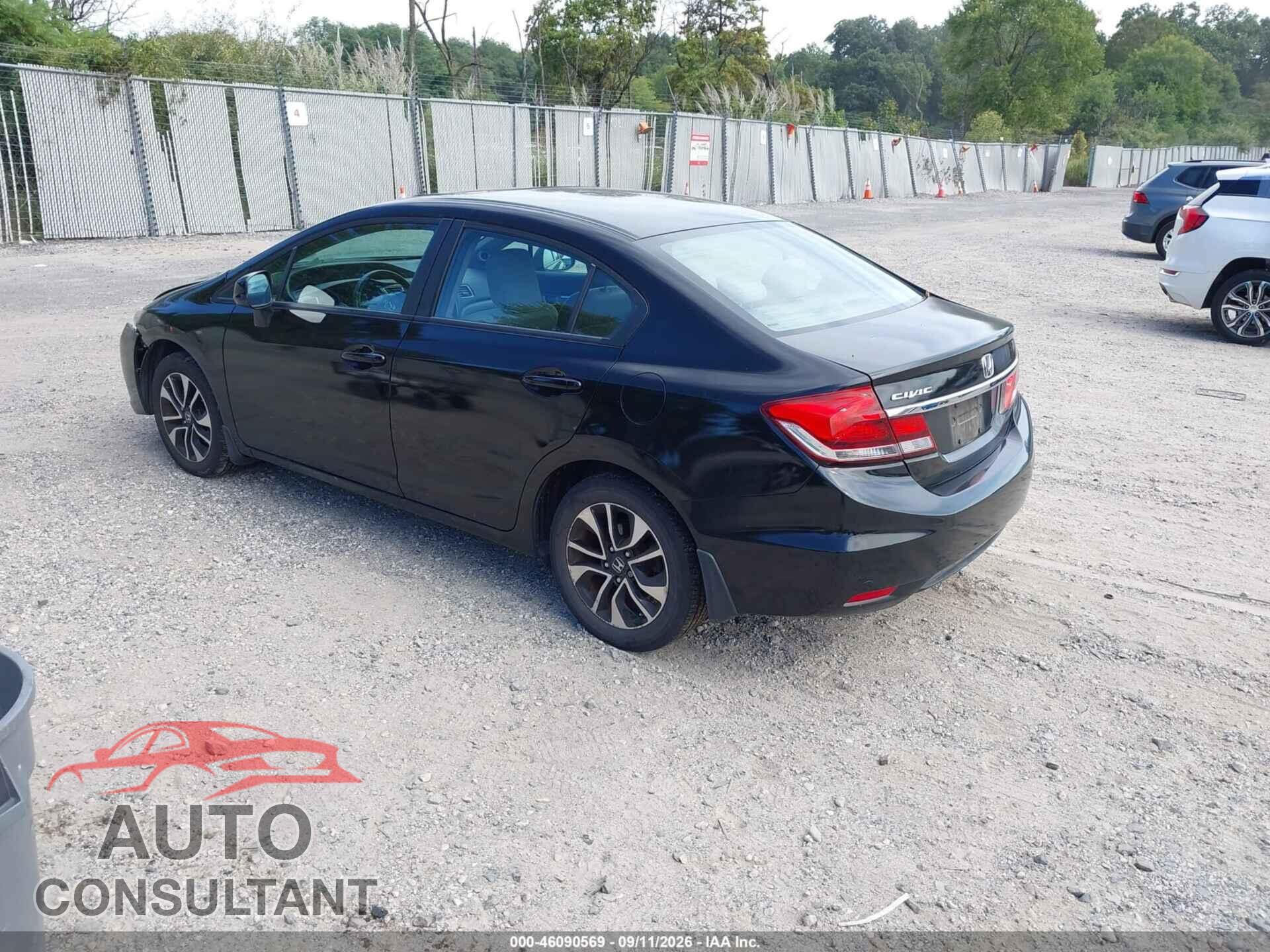 HONDA CIVIC 2013 - 2HGFB2F8XDH531982