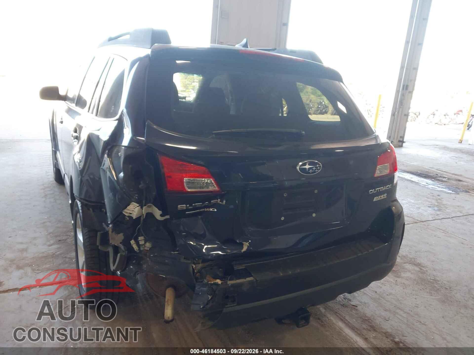 SUBARU OUTBACK 2014 - 4S4BRBCC5E3274781