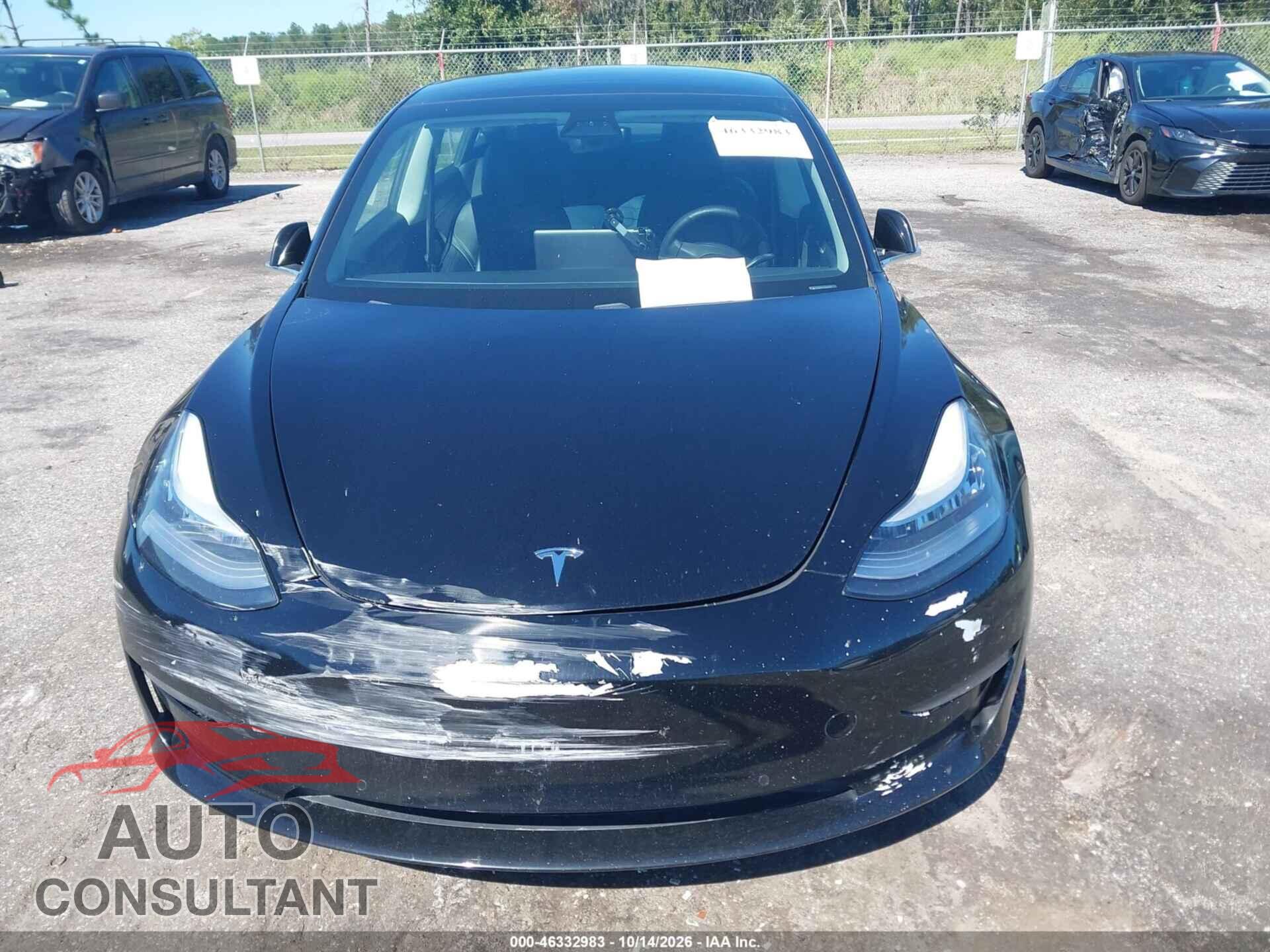 TESLA MODEL 3 2020 - 5YJ3E1EC2LF601360