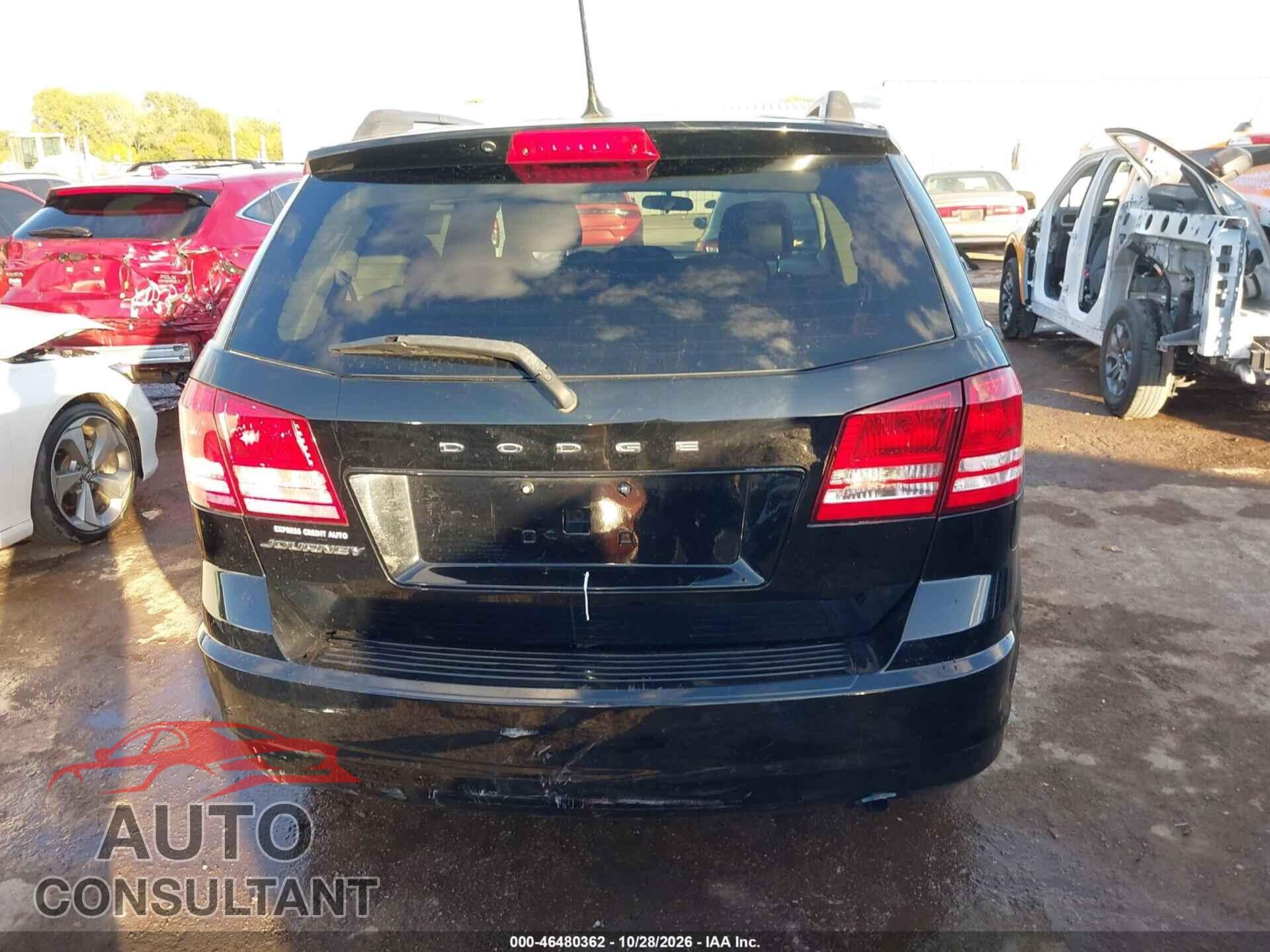 DODGE JOURNEY 2017 - 3C4PDCAB4HT601771