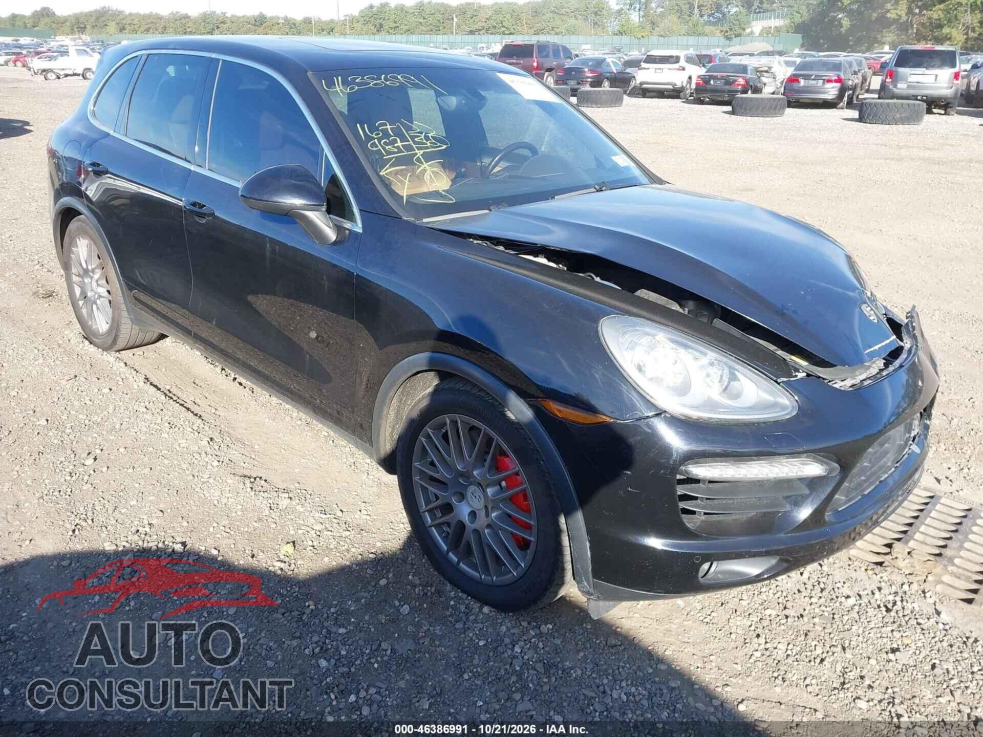 PORSCHE CAYENNE 2012 - WP1AC2A25CLA80422