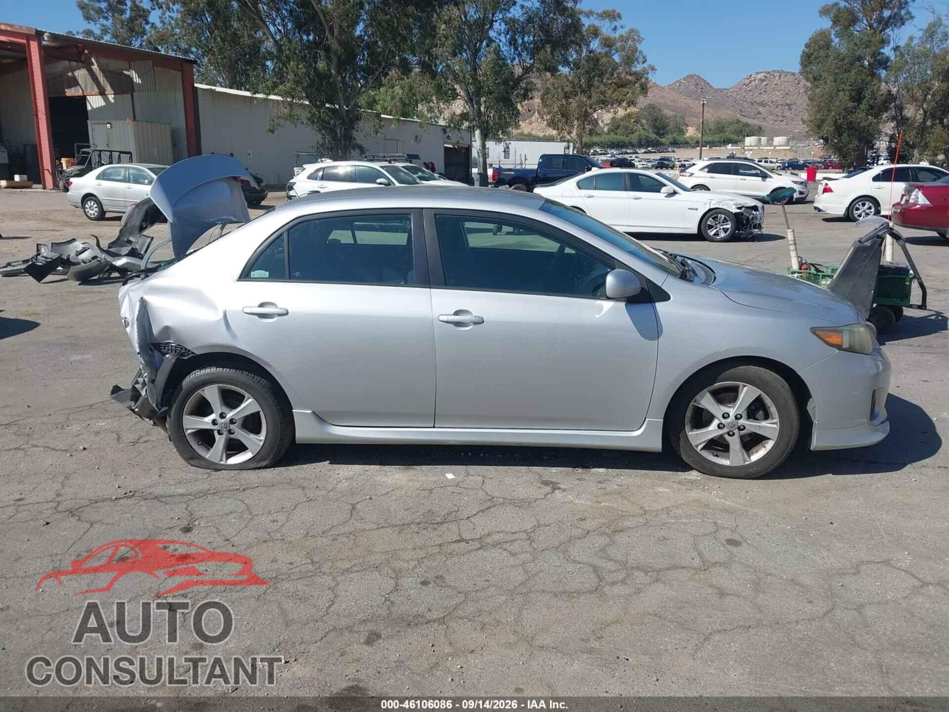 TOYOTA COROLLA 2011 - 2T1BU4EEXBC619190