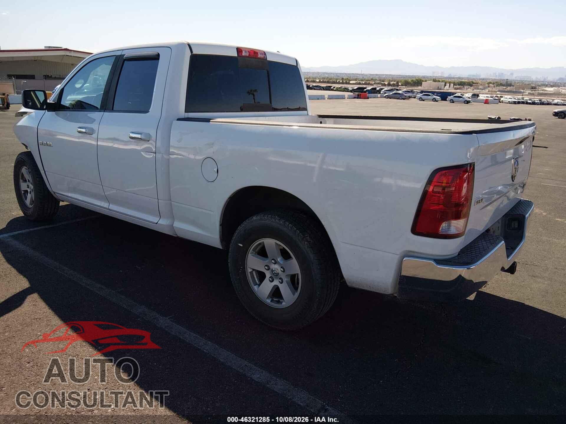DODGE RAM 1500 2010 - 1D7RB1GP2AS138080