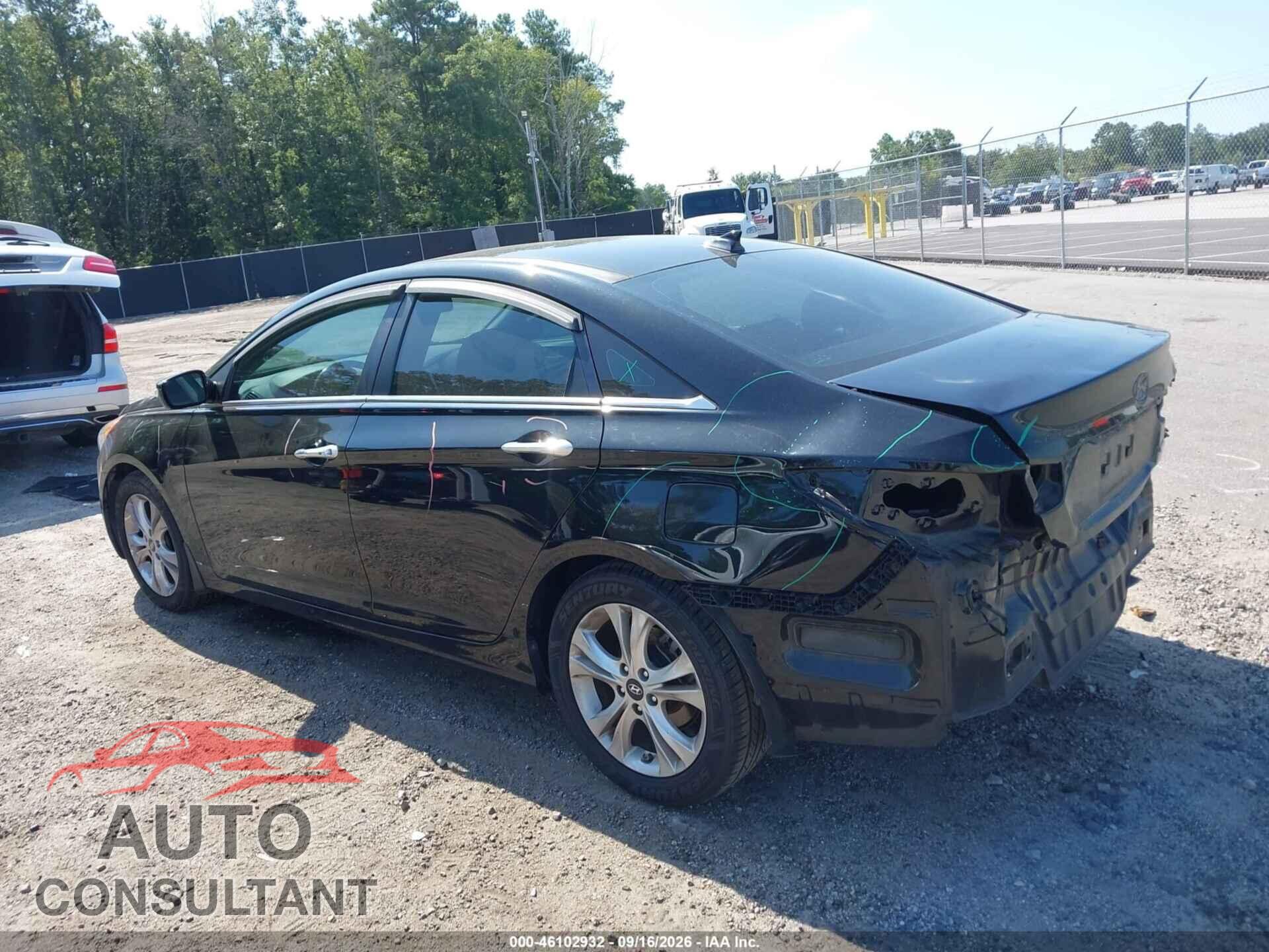 HYUNDAI SONATA 2013 - 5NPEC4AC9DH625261