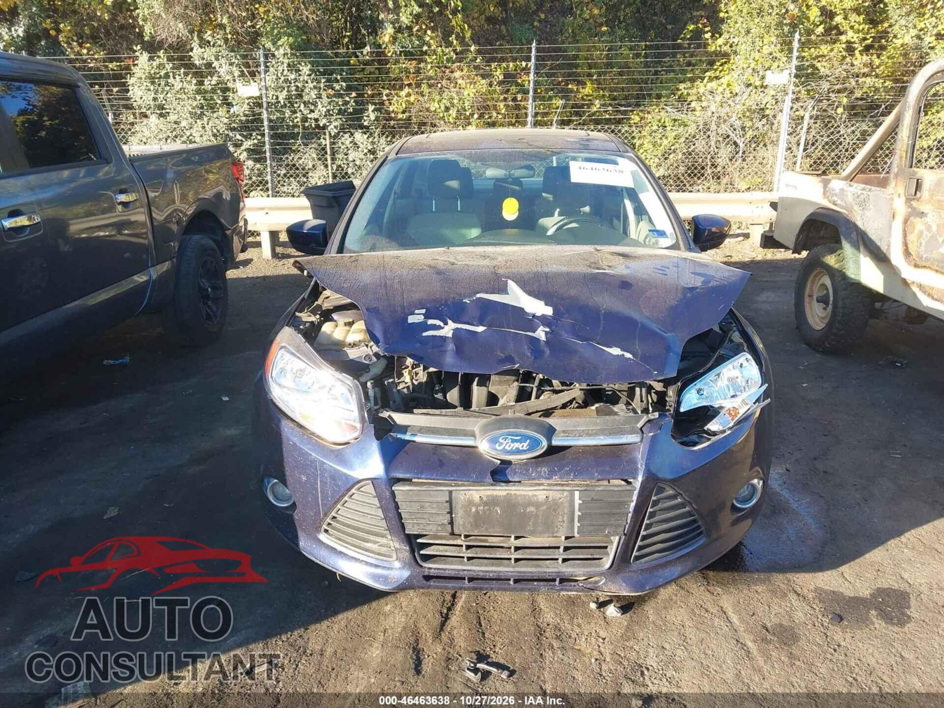 FORD FOCUS 2012 - 1FAHP3F29CL113608