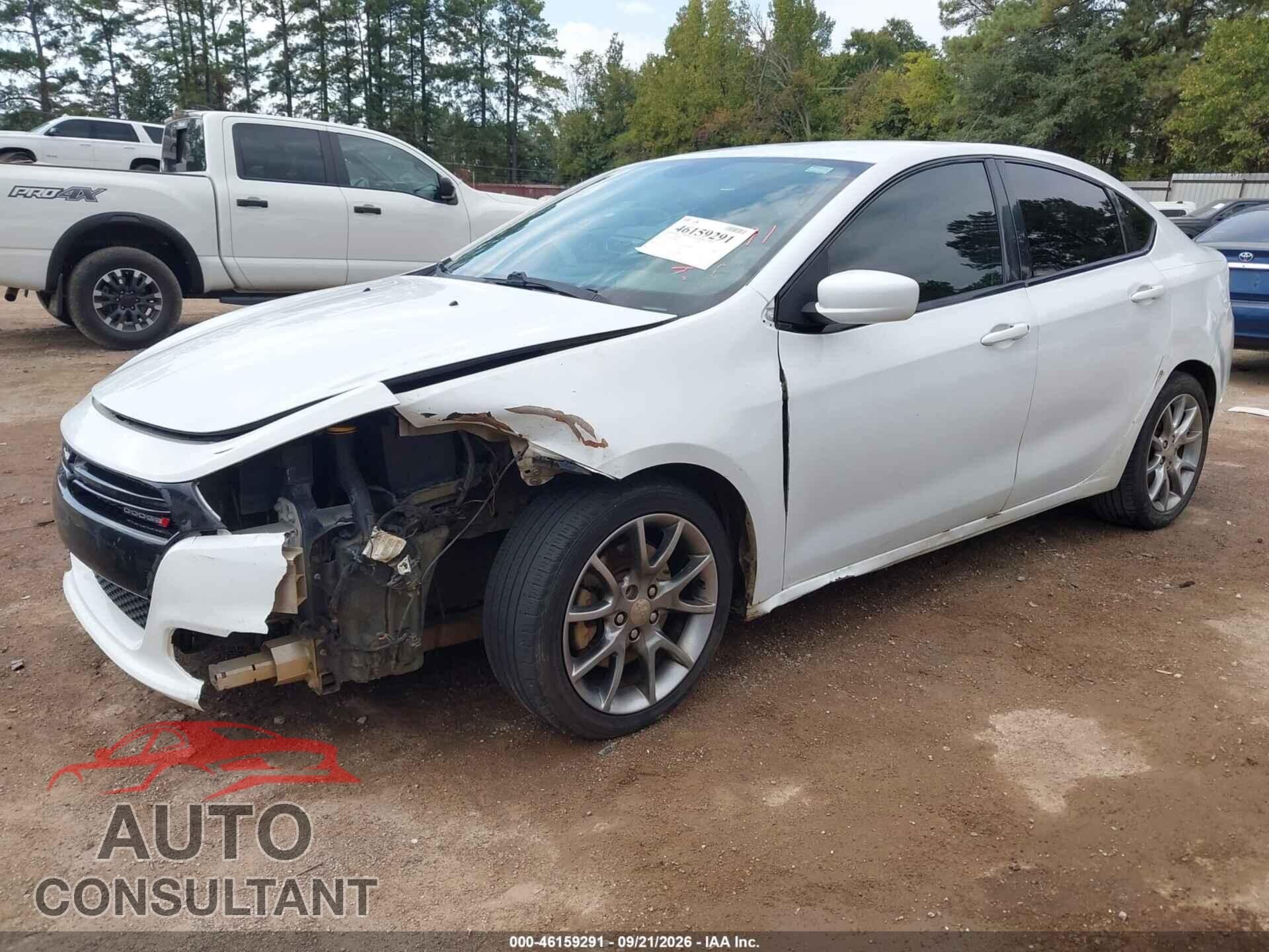 DODGE DART 2014 - 1C3CDFBBXED868255