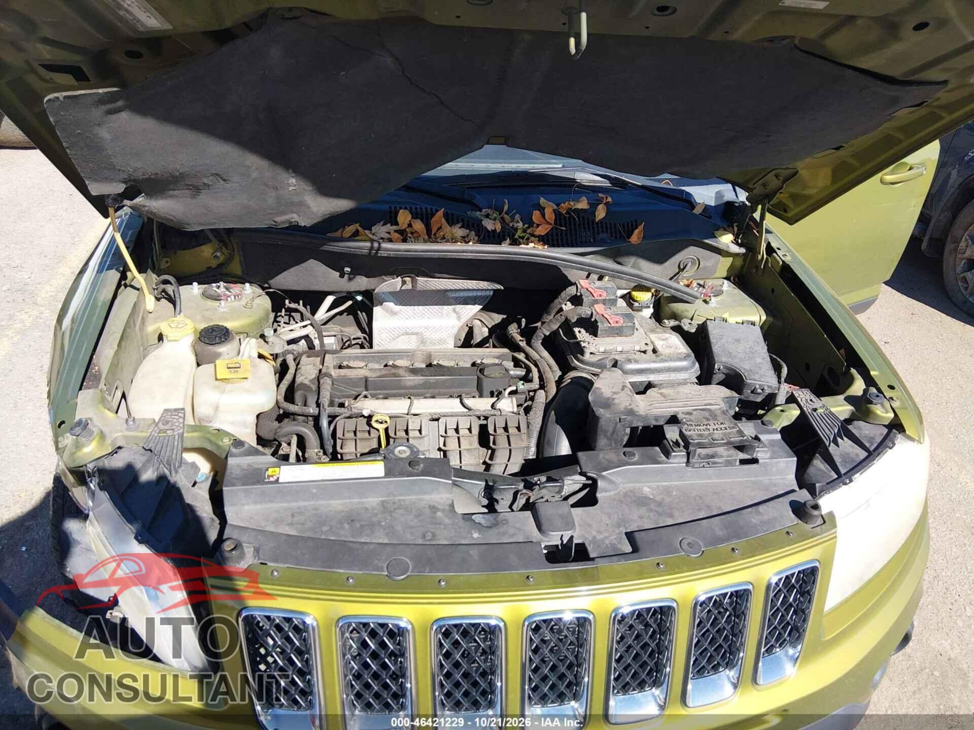 JEEP COMPASS 2012 - 1C4NJCBAXCD634214