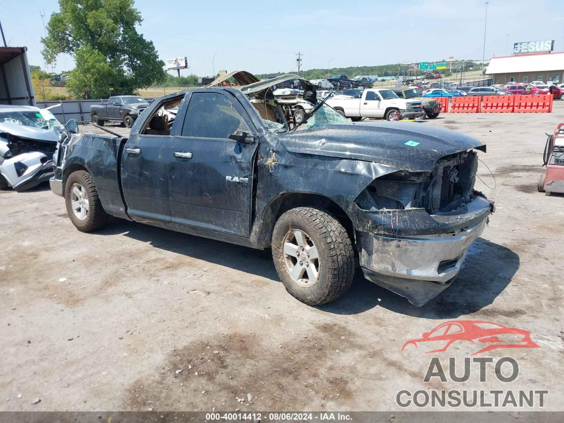 DODGE RAM 1500 2009 - 1D3HB18P49S802368